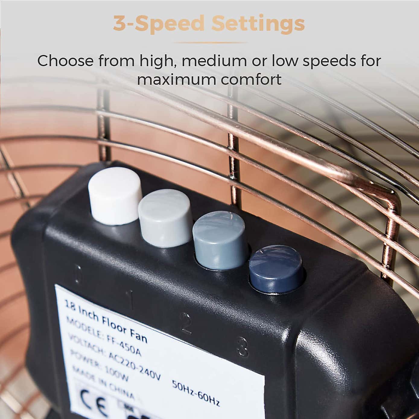 Tower Velocity 18" Floor Fan