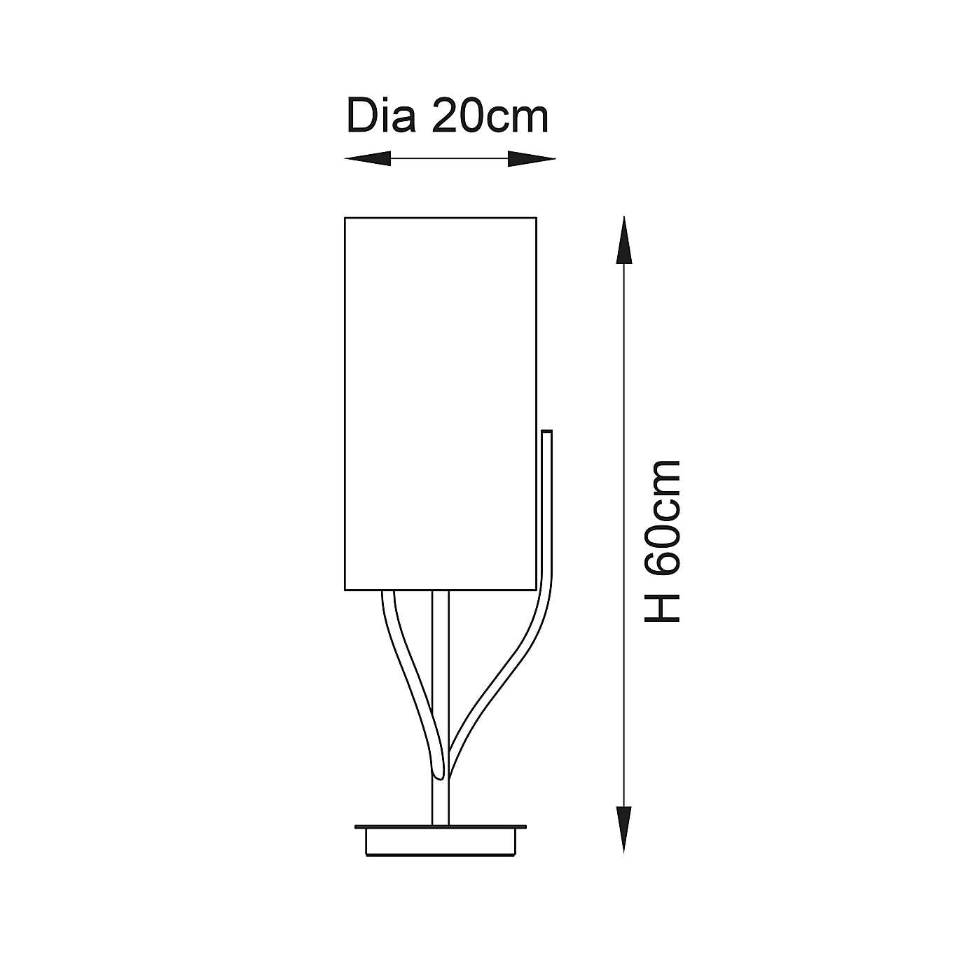 Vogue Lighting Linwood Table Lamp