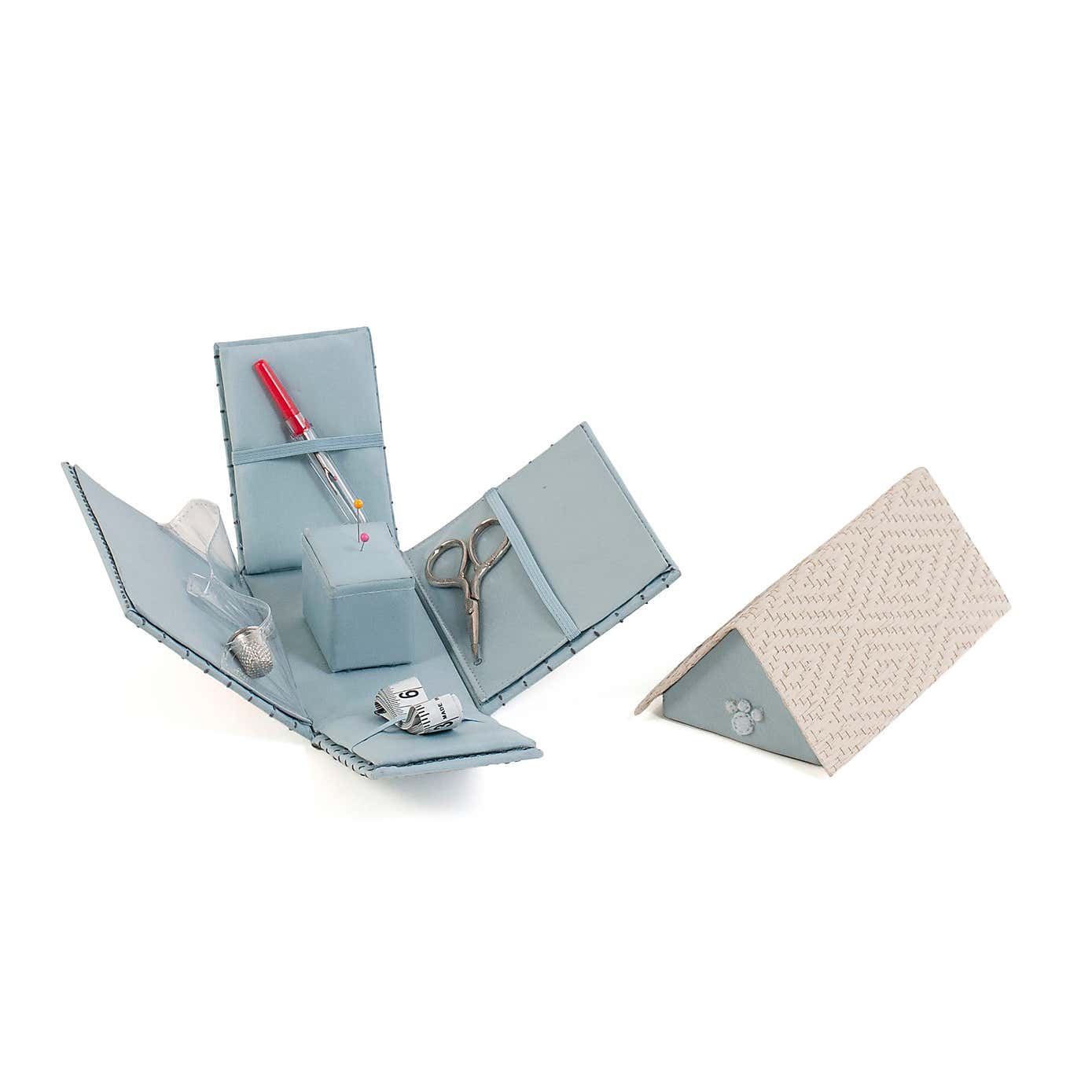 Hobby Gift Blue Scotty Dog Sewing Case