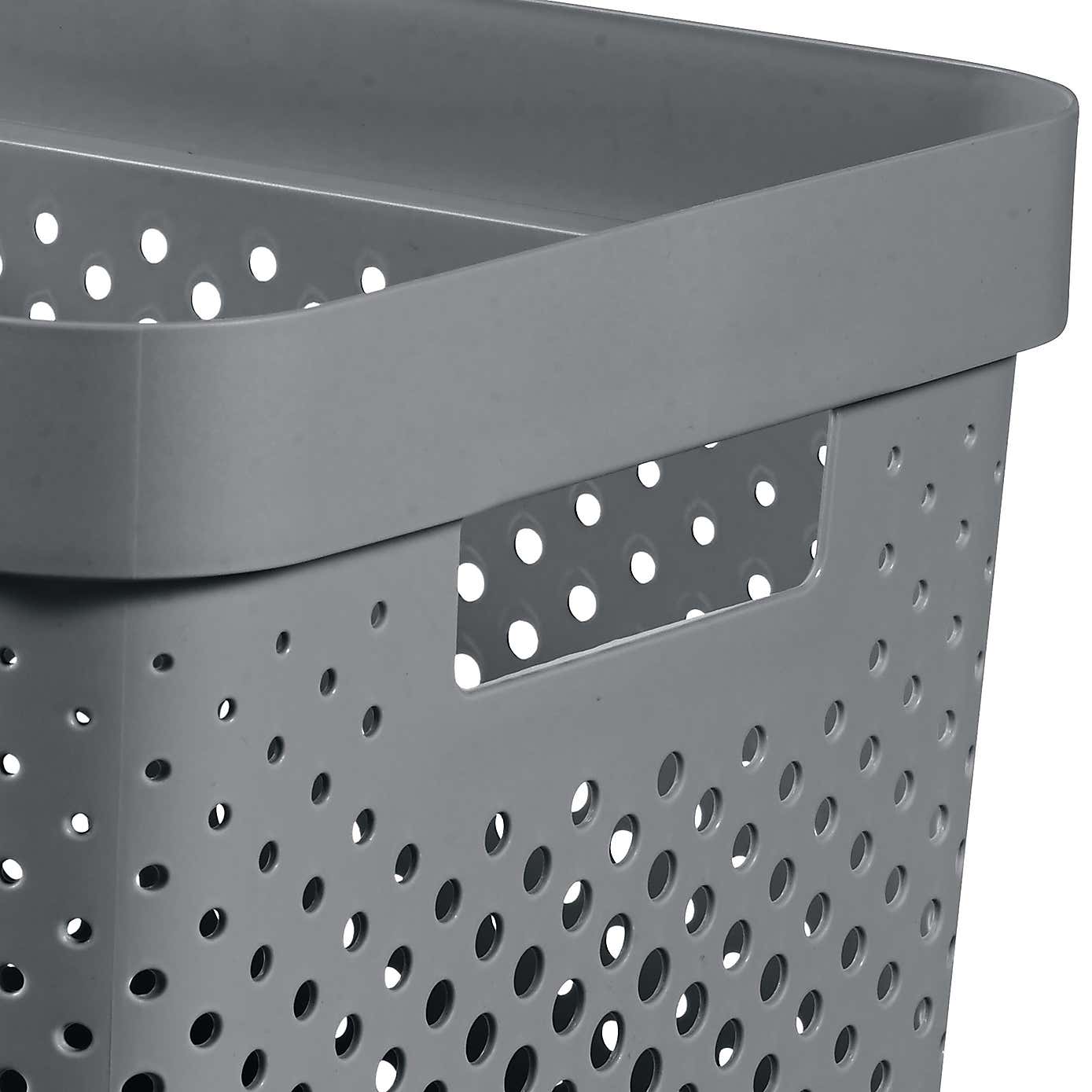 Curver Infinity 100% Recycled Plastic Storage Basket