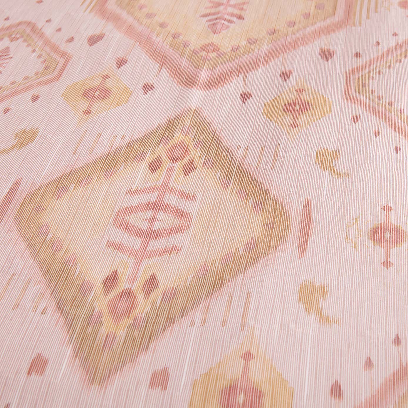 Java Ikat Cotton Duvet Cover & Pillowcase Set