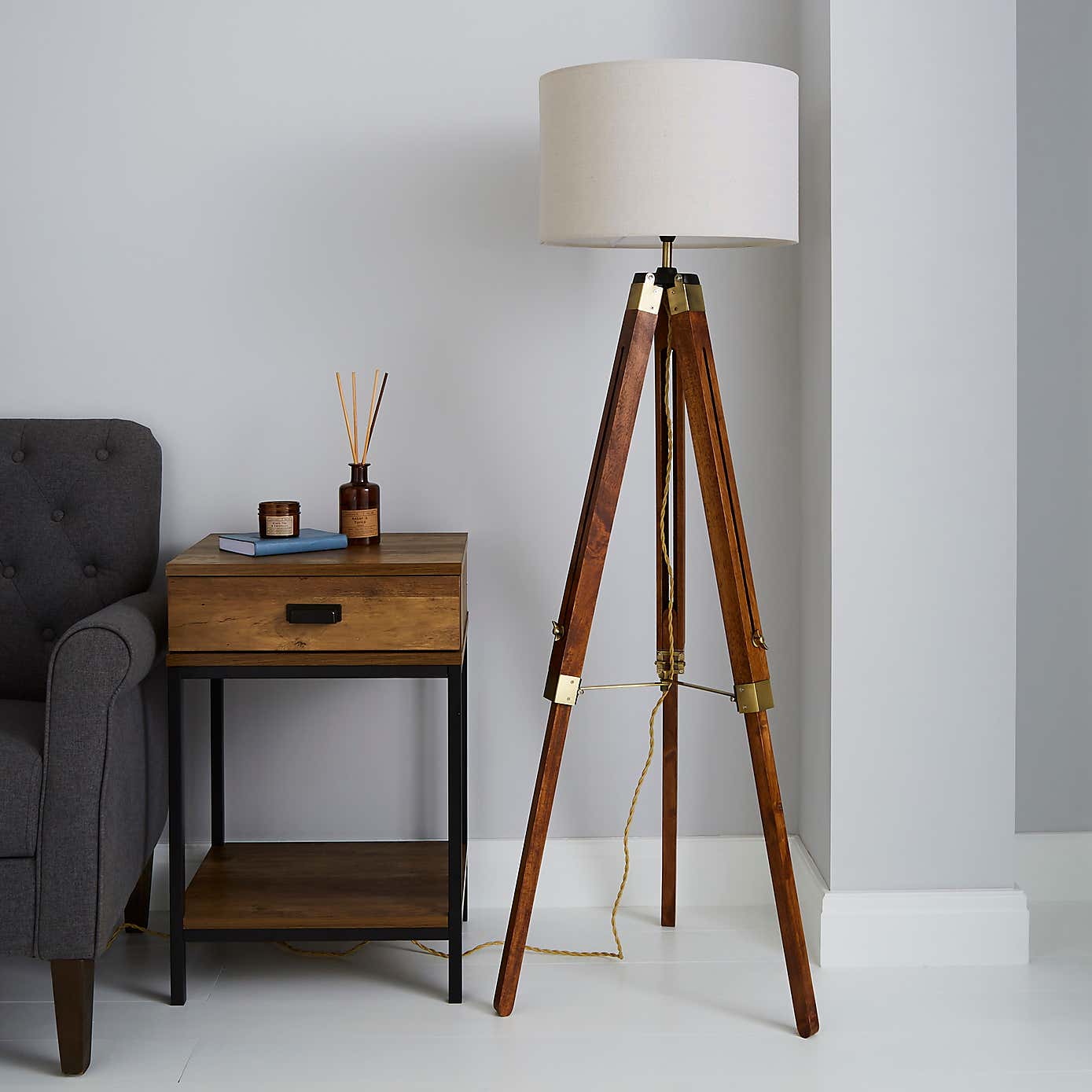 Trio Tripod Floor Lamp