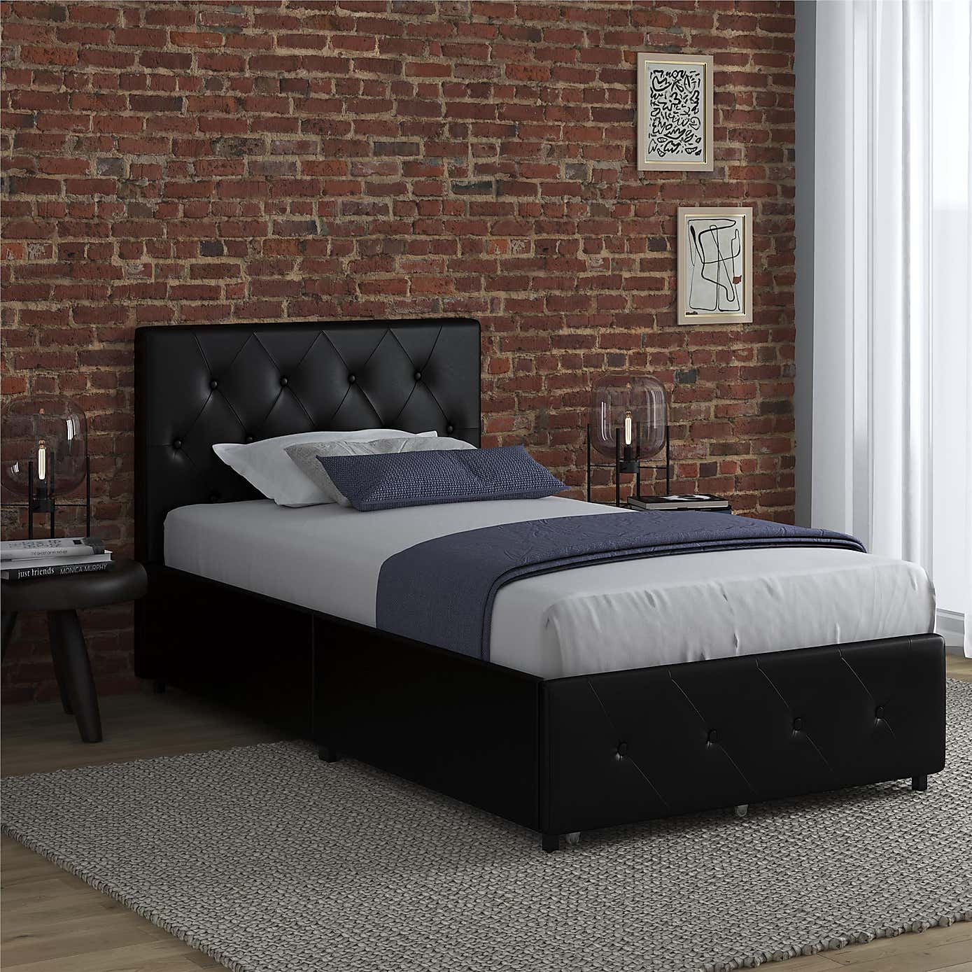 Dorel Home Dakota Bed with Storage