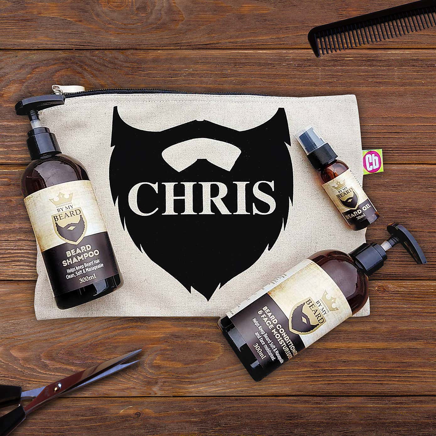 Personalised Name Only Beard Kit