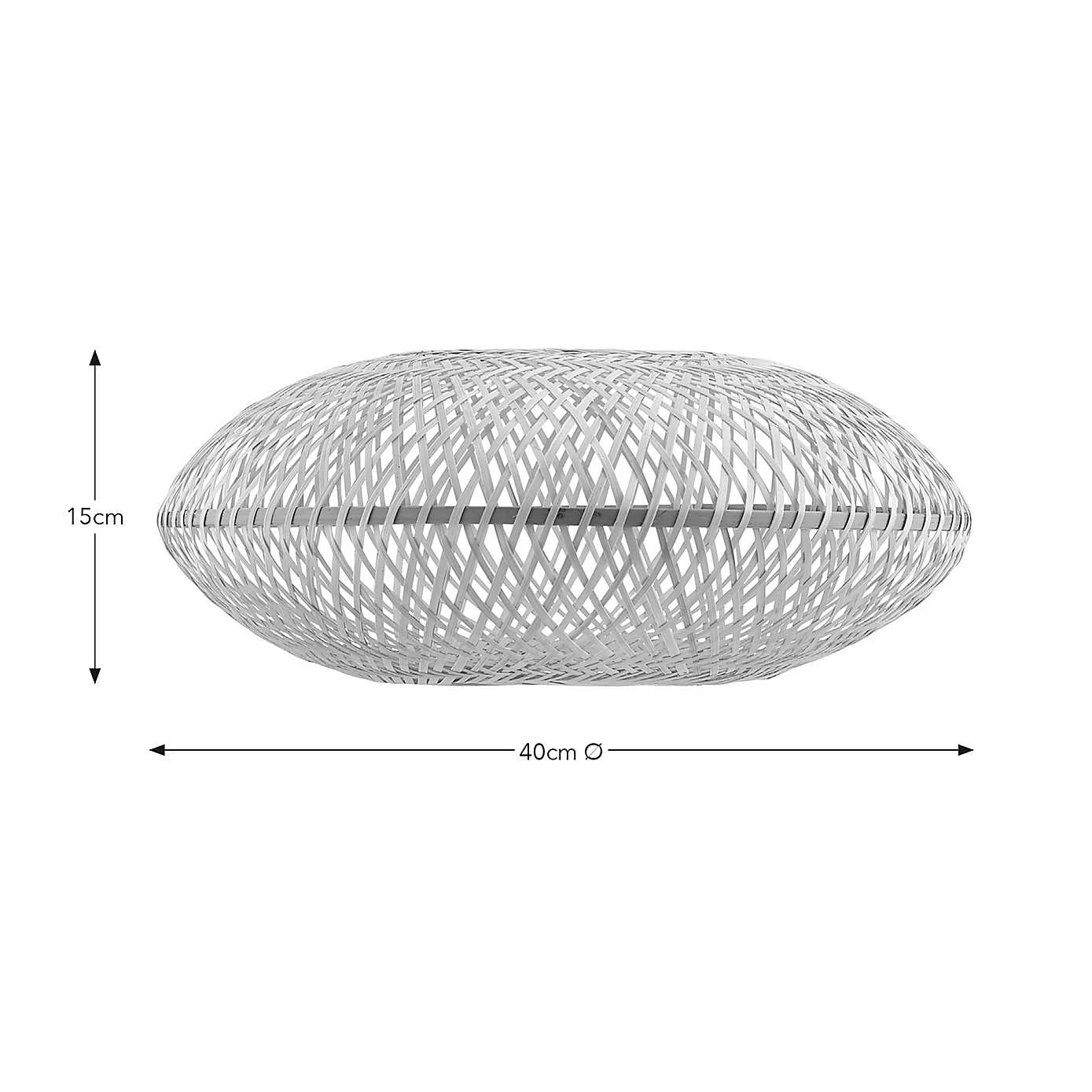 Lise Bamboo Easy Fit Pendant Shade