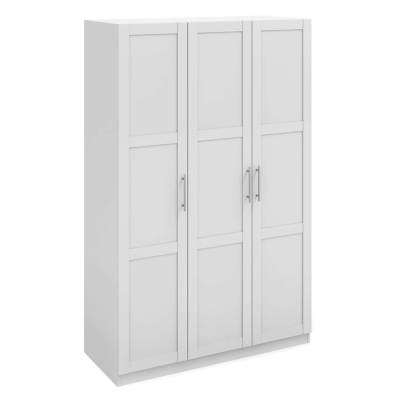 Sudbury Framed Triple Wardrobe