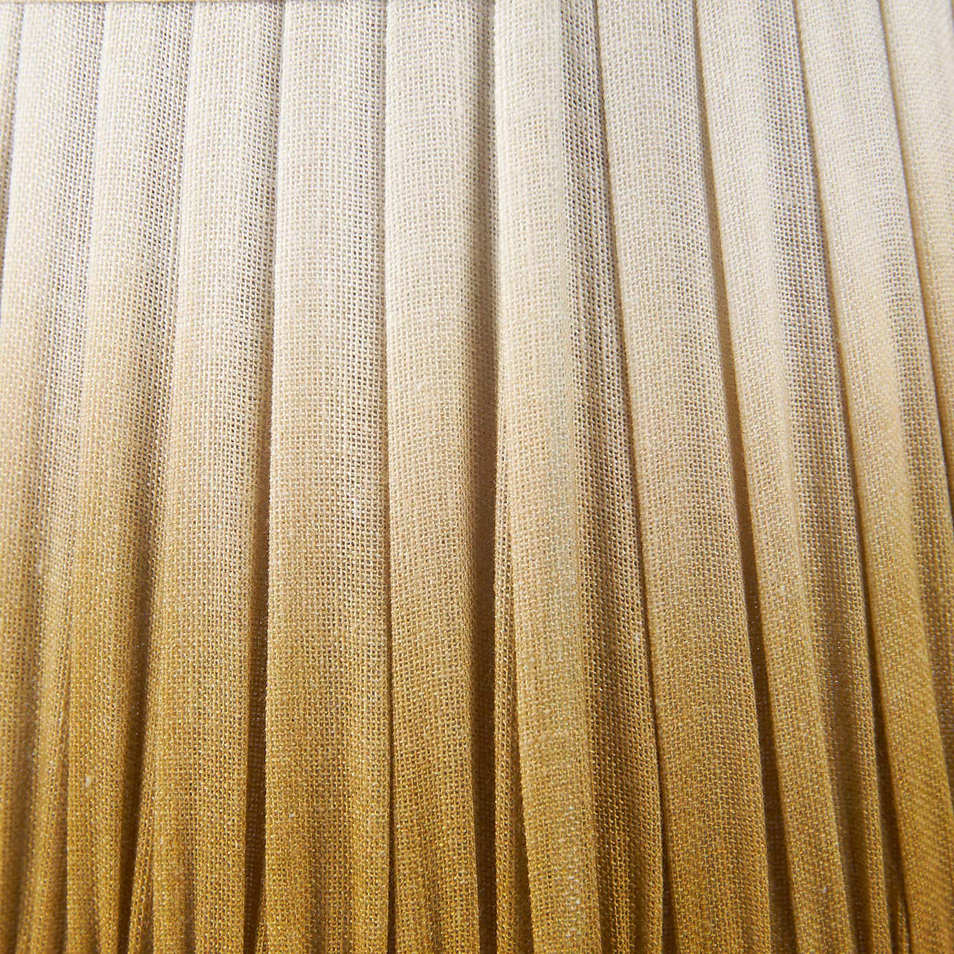 Scallop Ombre Soft Pleated Tapered Shade