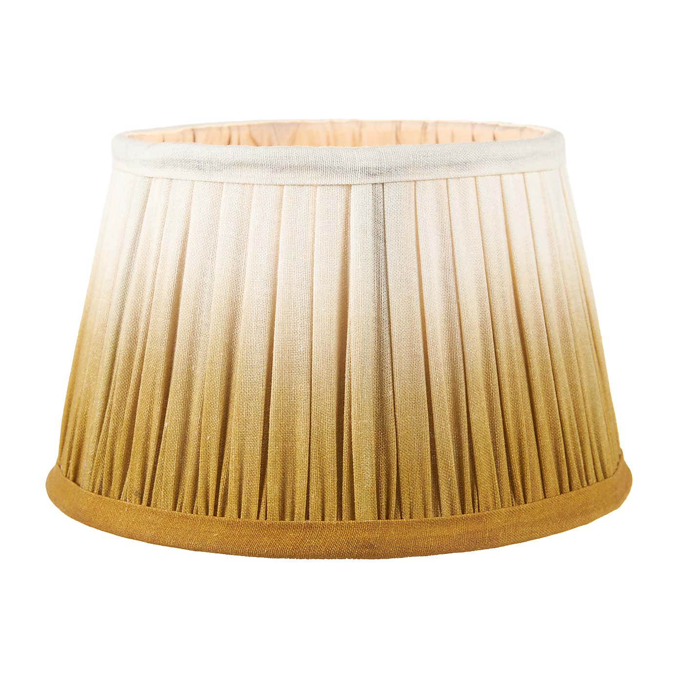 Scallop Ombre Soft Pleated Tapered Shade