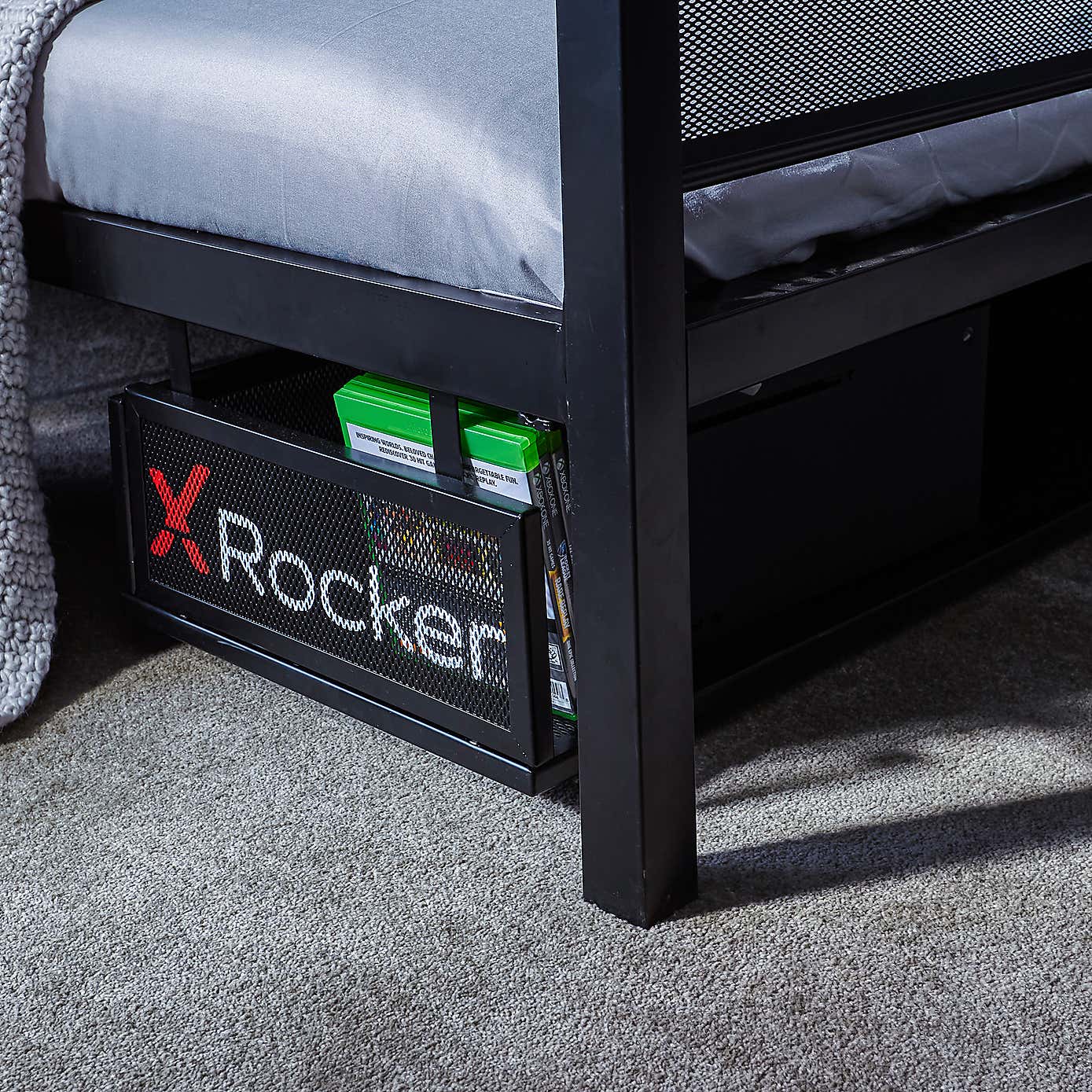 X Rocker Basecamp Gaming Bed with TV VESA Mount