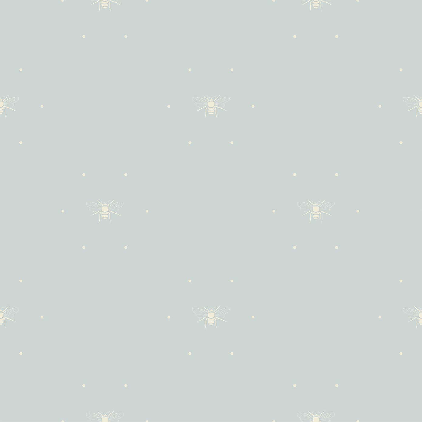 Sophie Allport Bees Silhouette Wallpaper