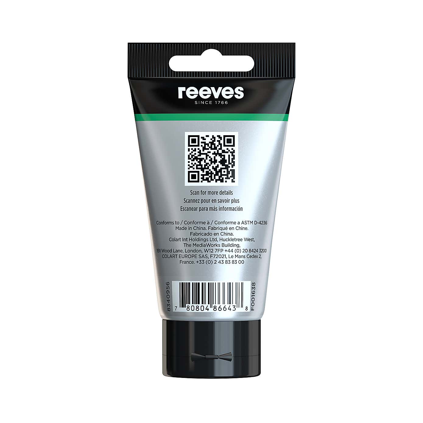 Reeves Acrylic Paint 75ml