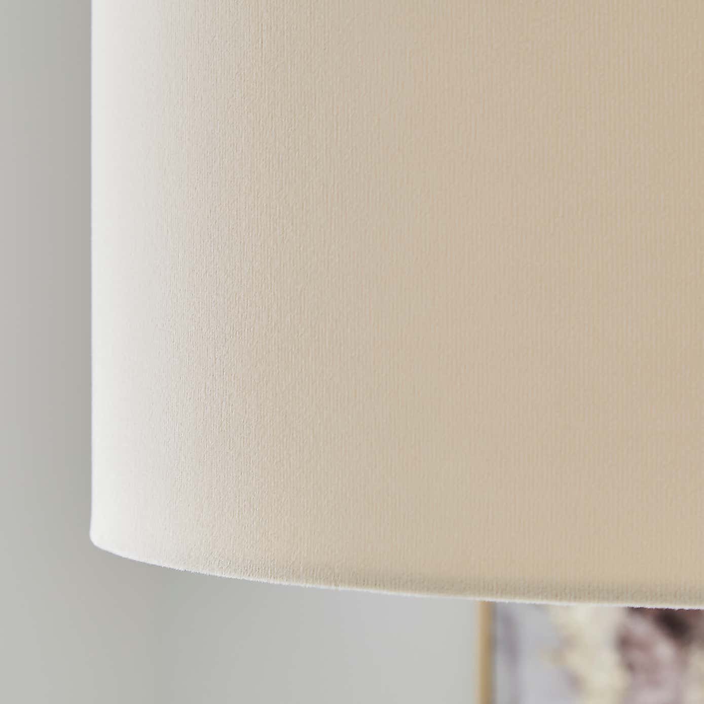 Nesa Shallow Velvet Lamp Shade