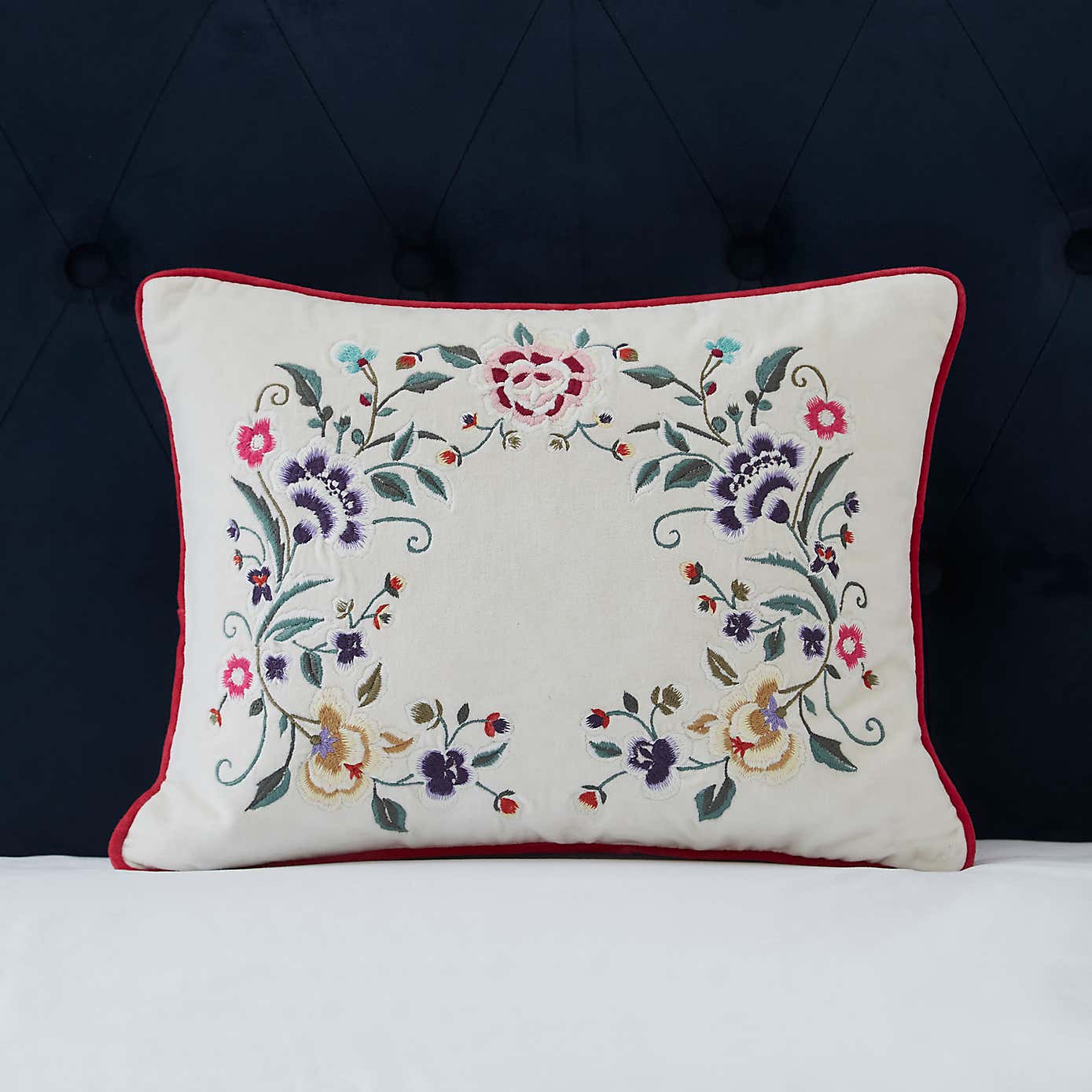 Dorma Midnight Garden Rectangular Cushion