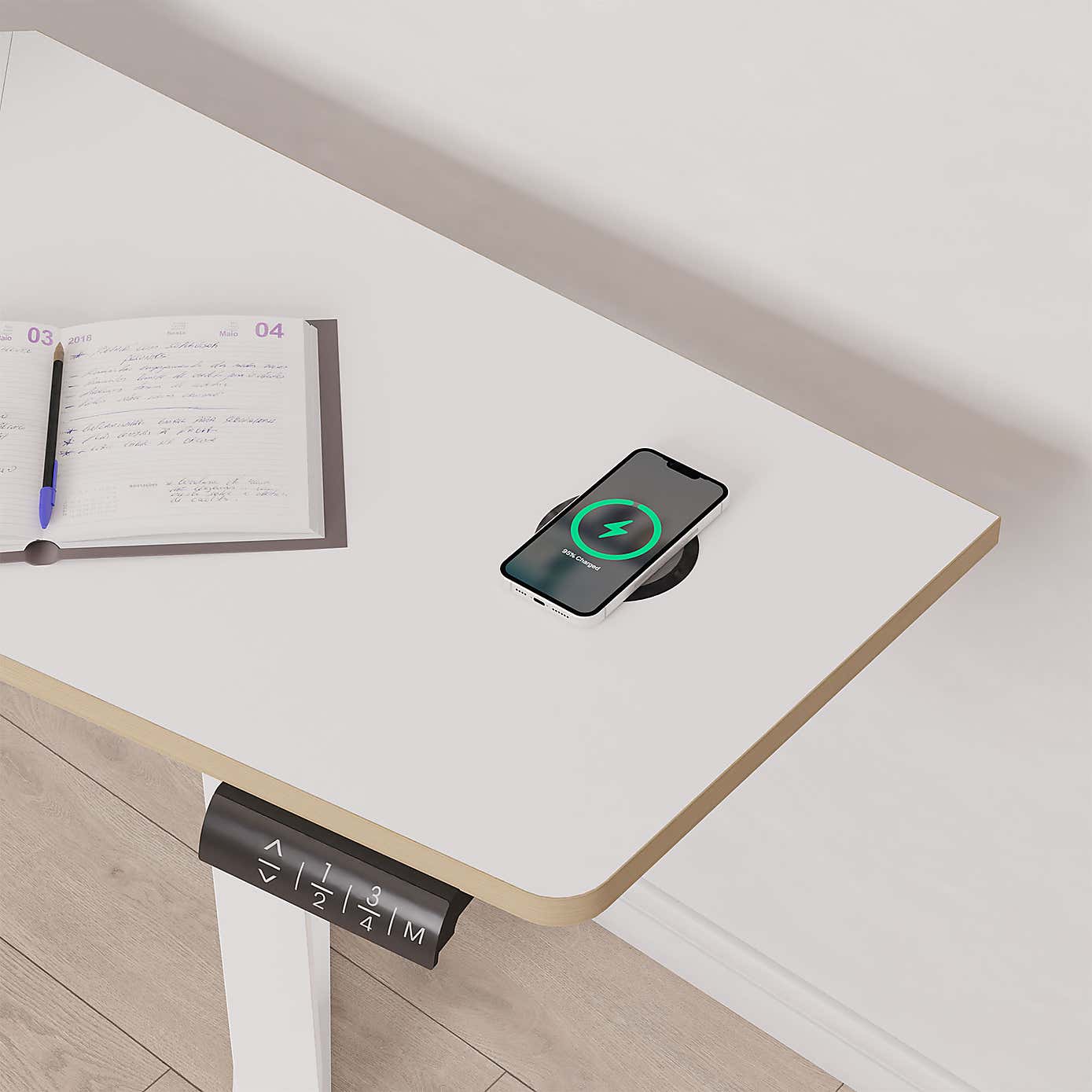 Gino Corner Height Adjustable Desk