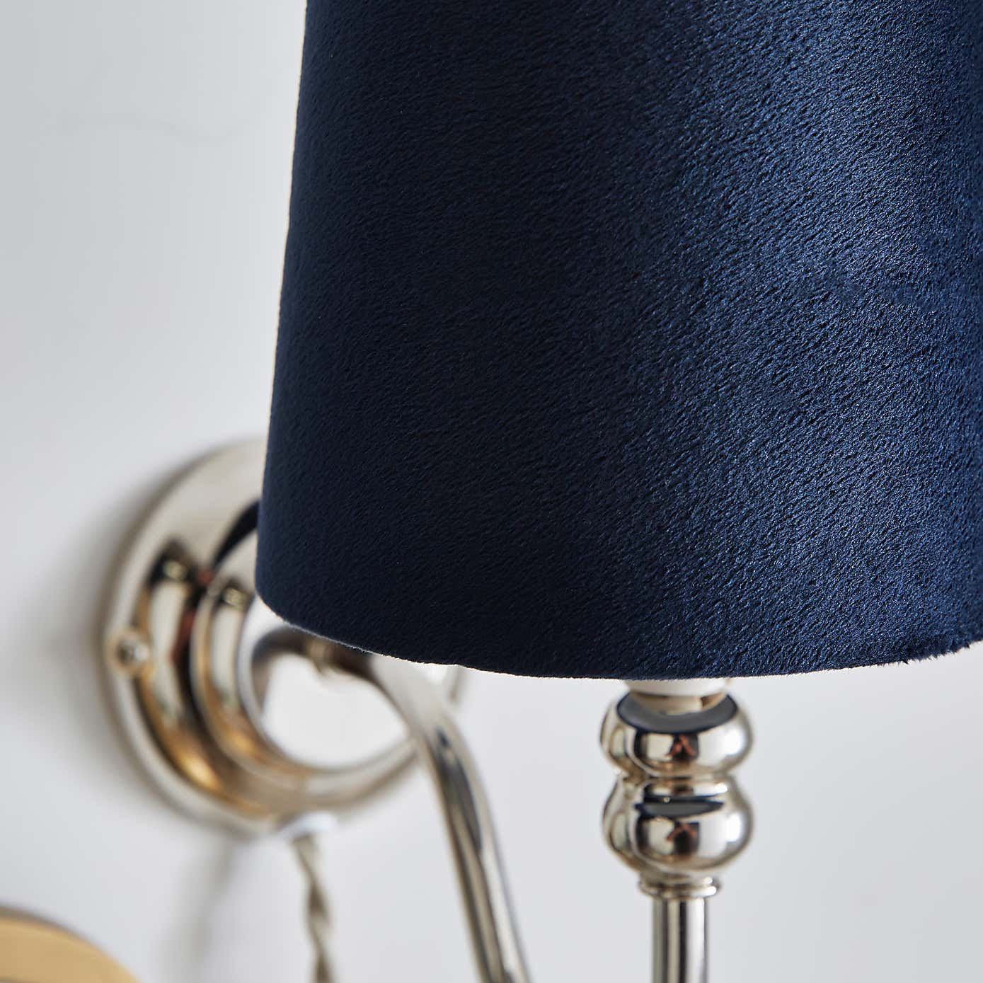 Clara Velvet Tapered Lamp Shade