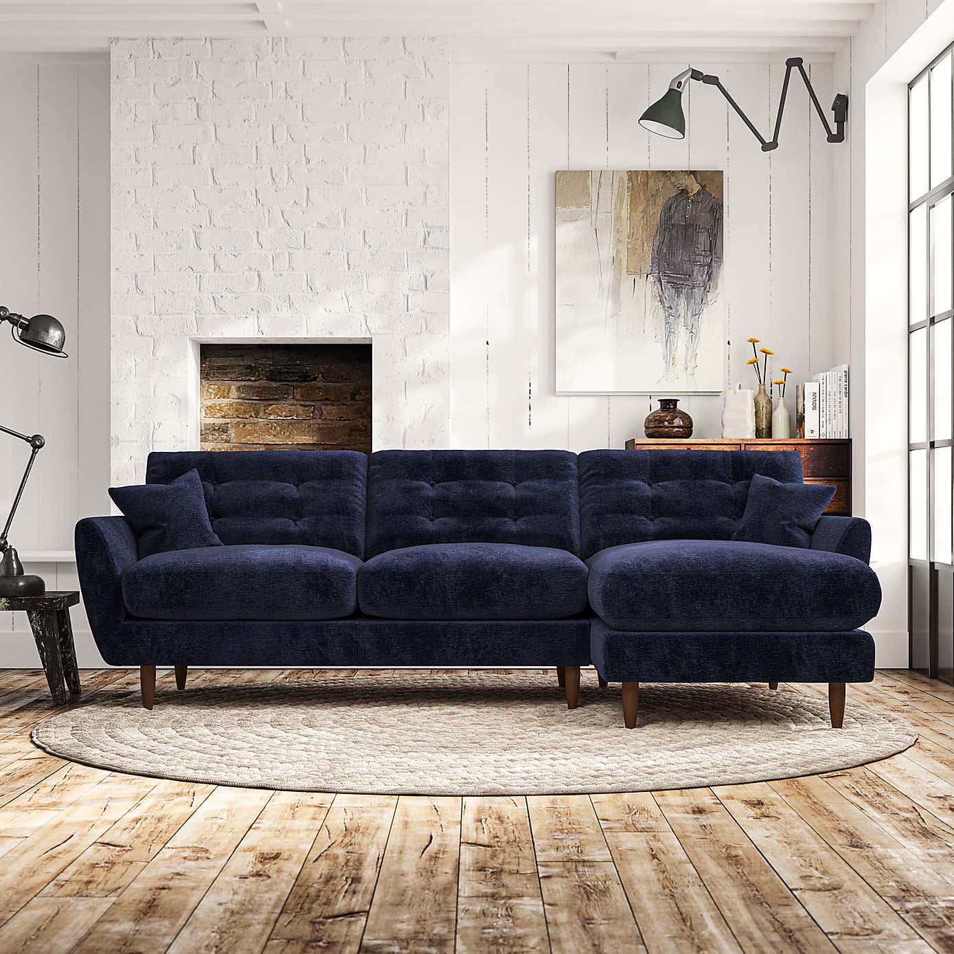 Anders 4 Seater Corner Chaise Sofa