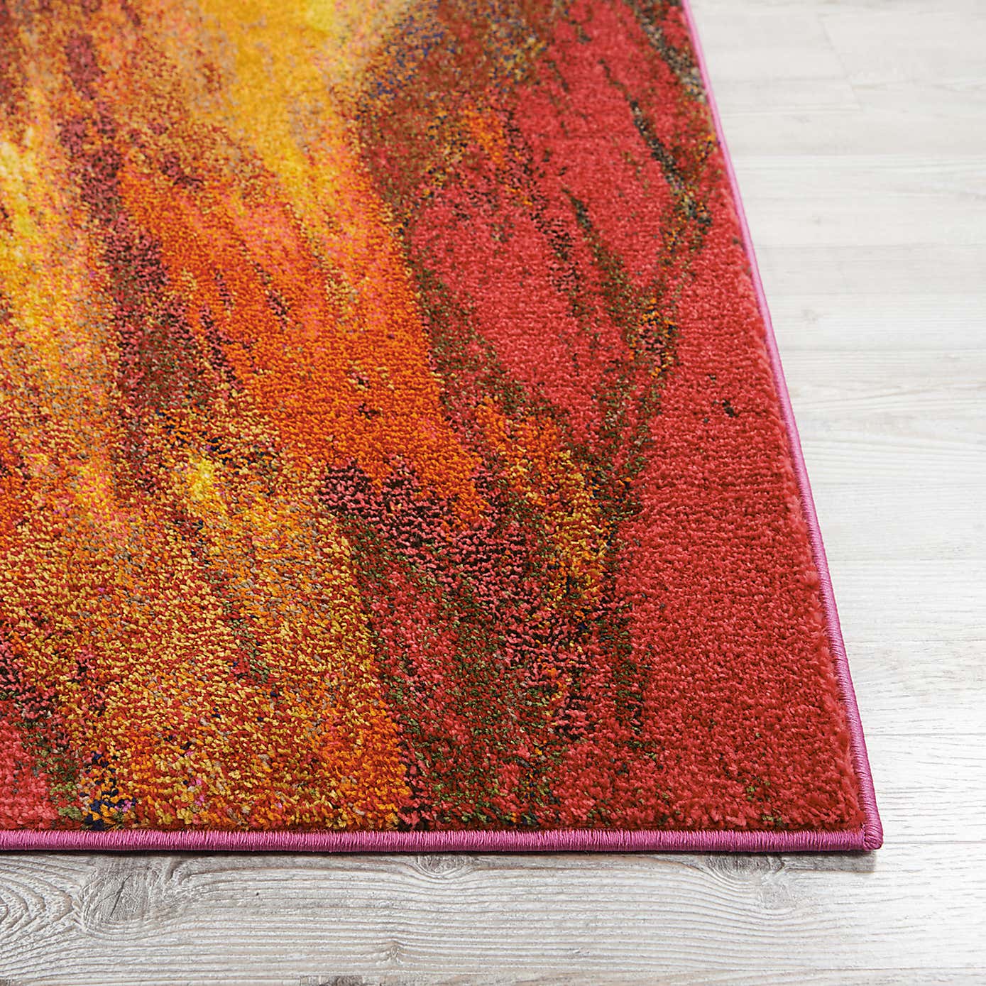 Multi Coloured Celestial Burst Rug