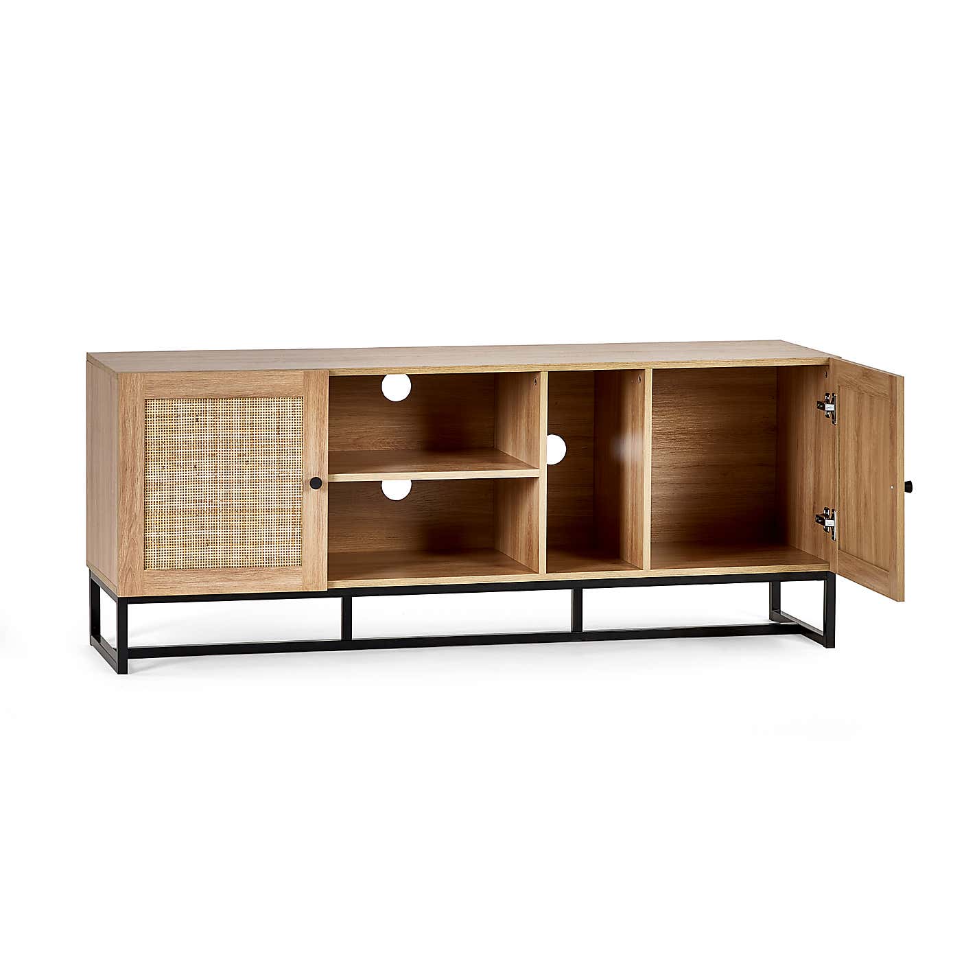Hollis Oak TV Unit