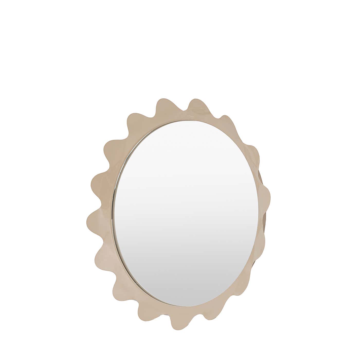 Circe Flower Round Wall Mirror