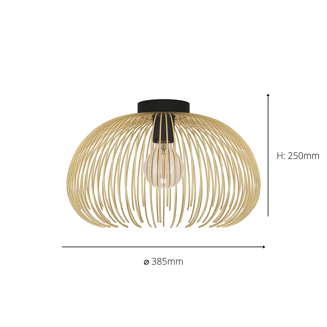 EGLO Venezuela Flush Ceiling Light