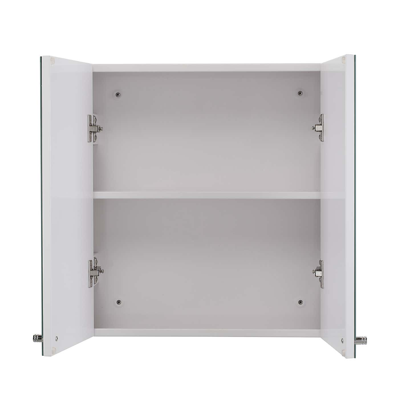 Carra White 2 Door Cabinet