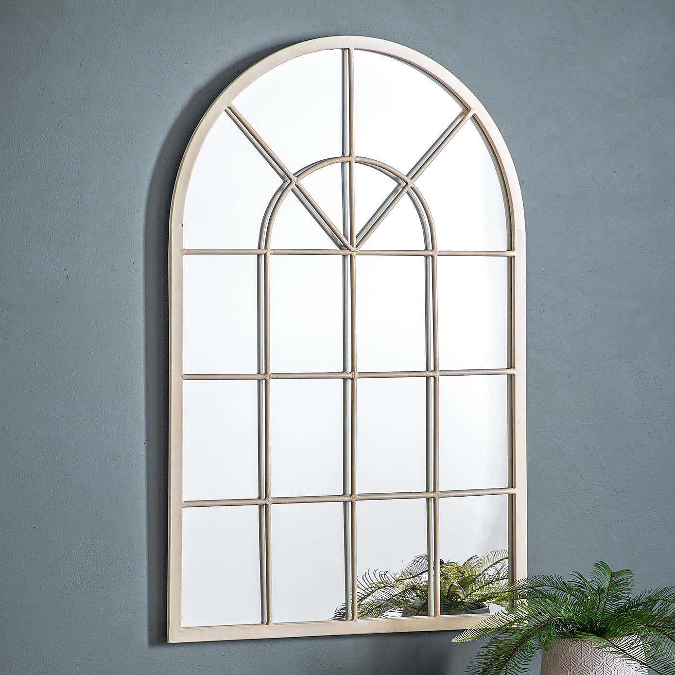 Grafton Arched Window Wall Mirror