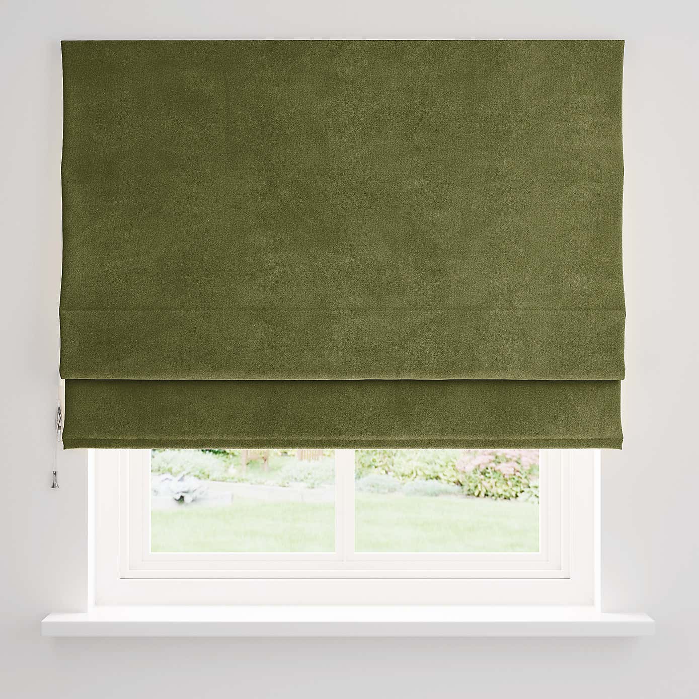 Recycled Velour Roman Blind