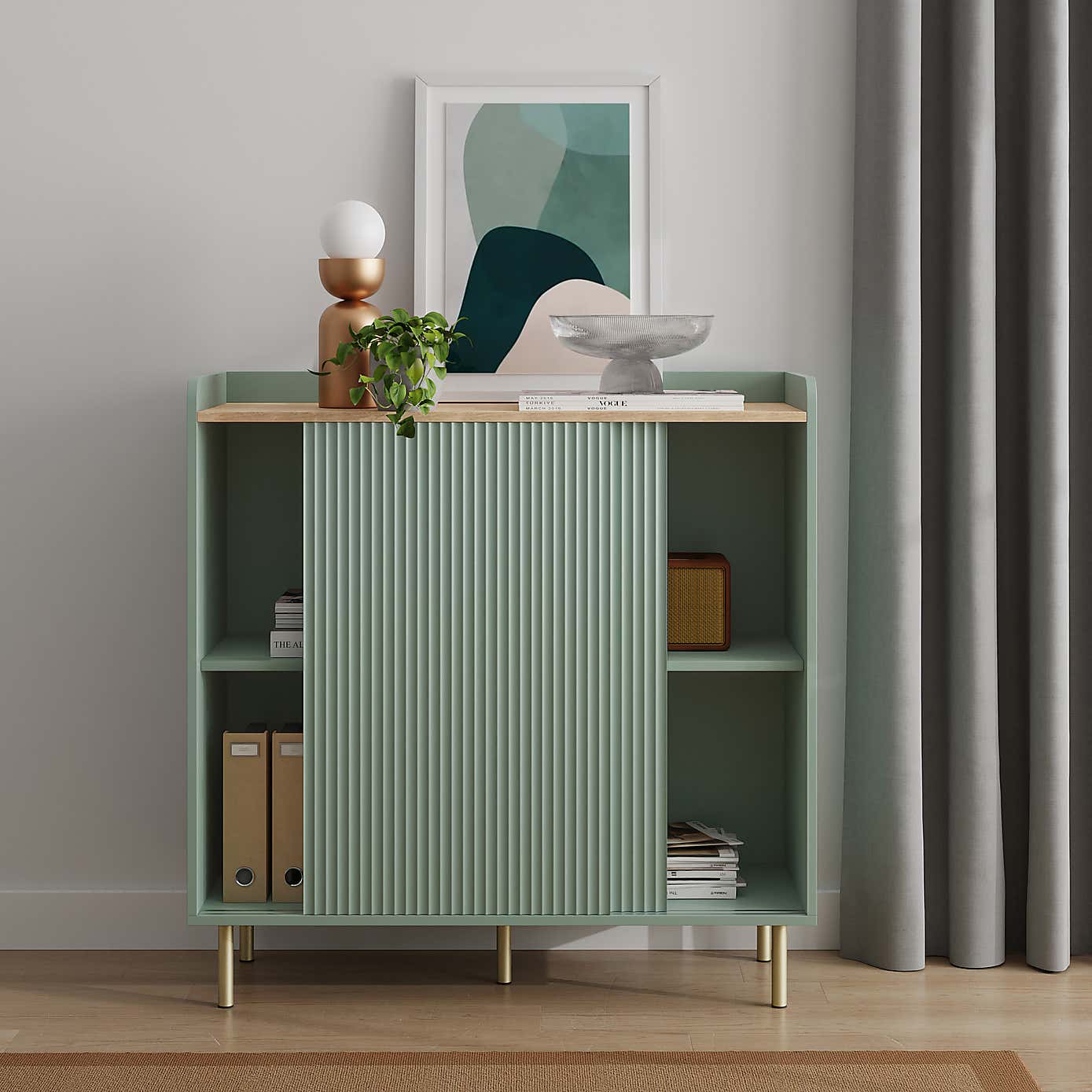 Georgi Small Sideboard Black