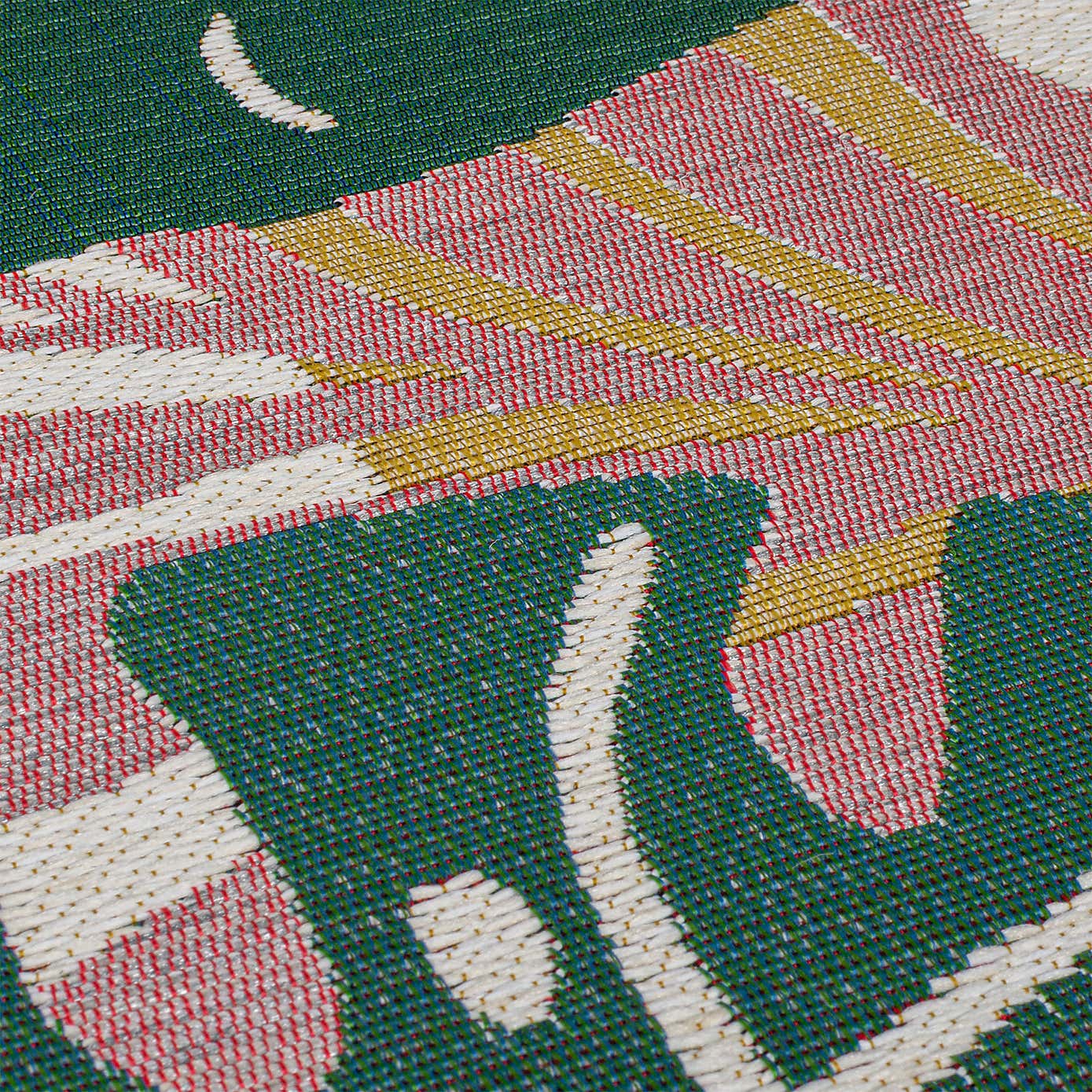 Hawaii Tropical Indoor Outdoor Circle Rug