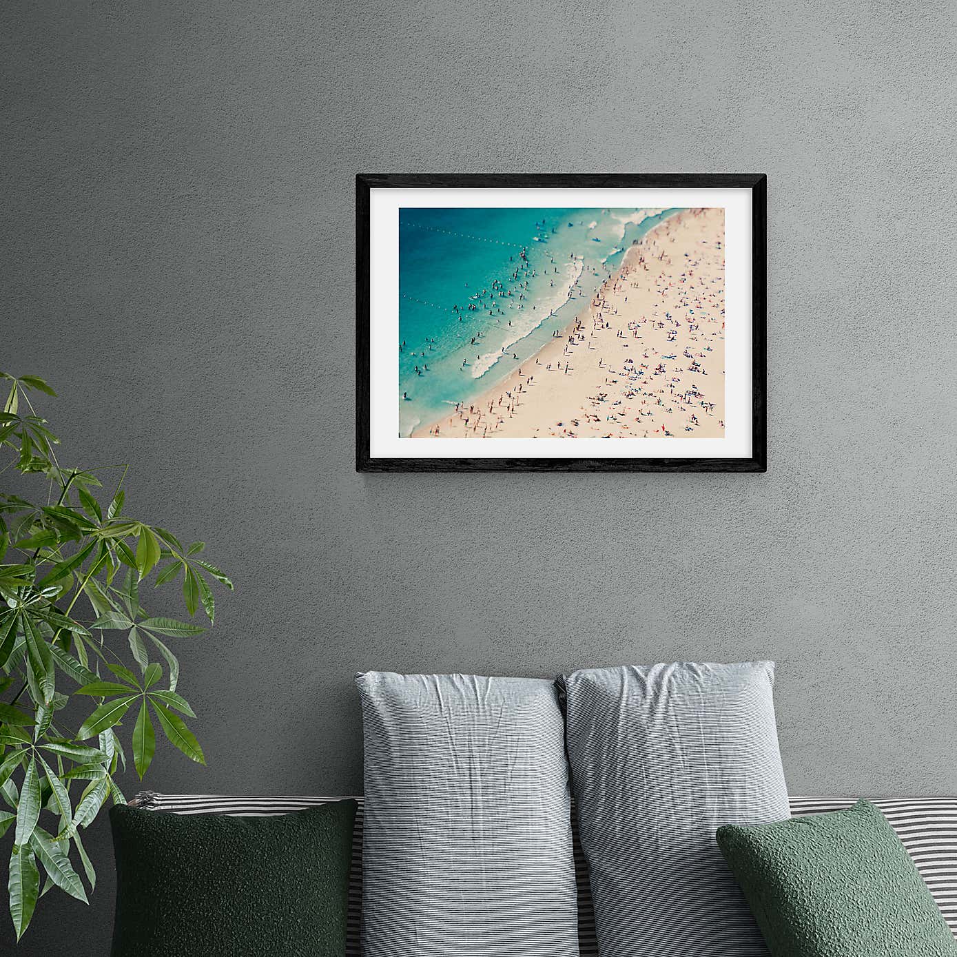 East End Prints Beach Love V Print