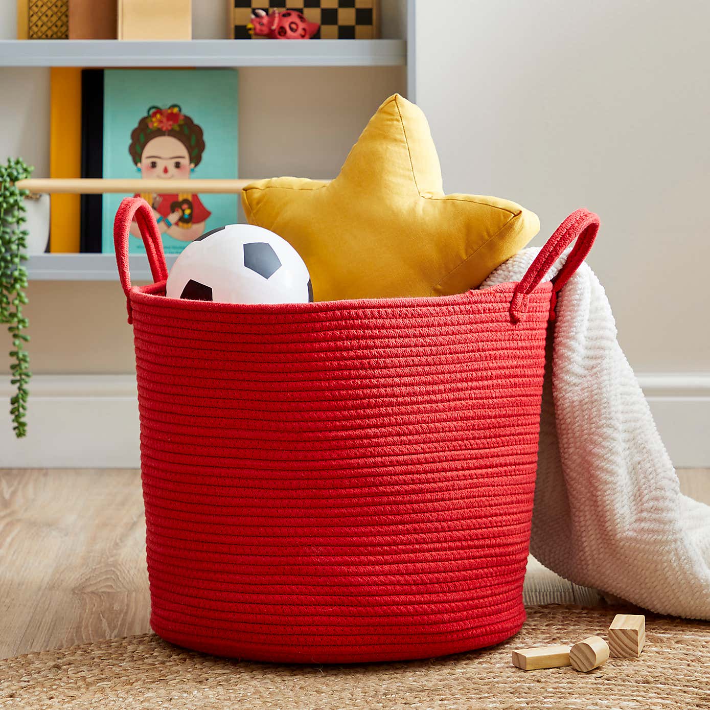 Large Cotton Rope Basket