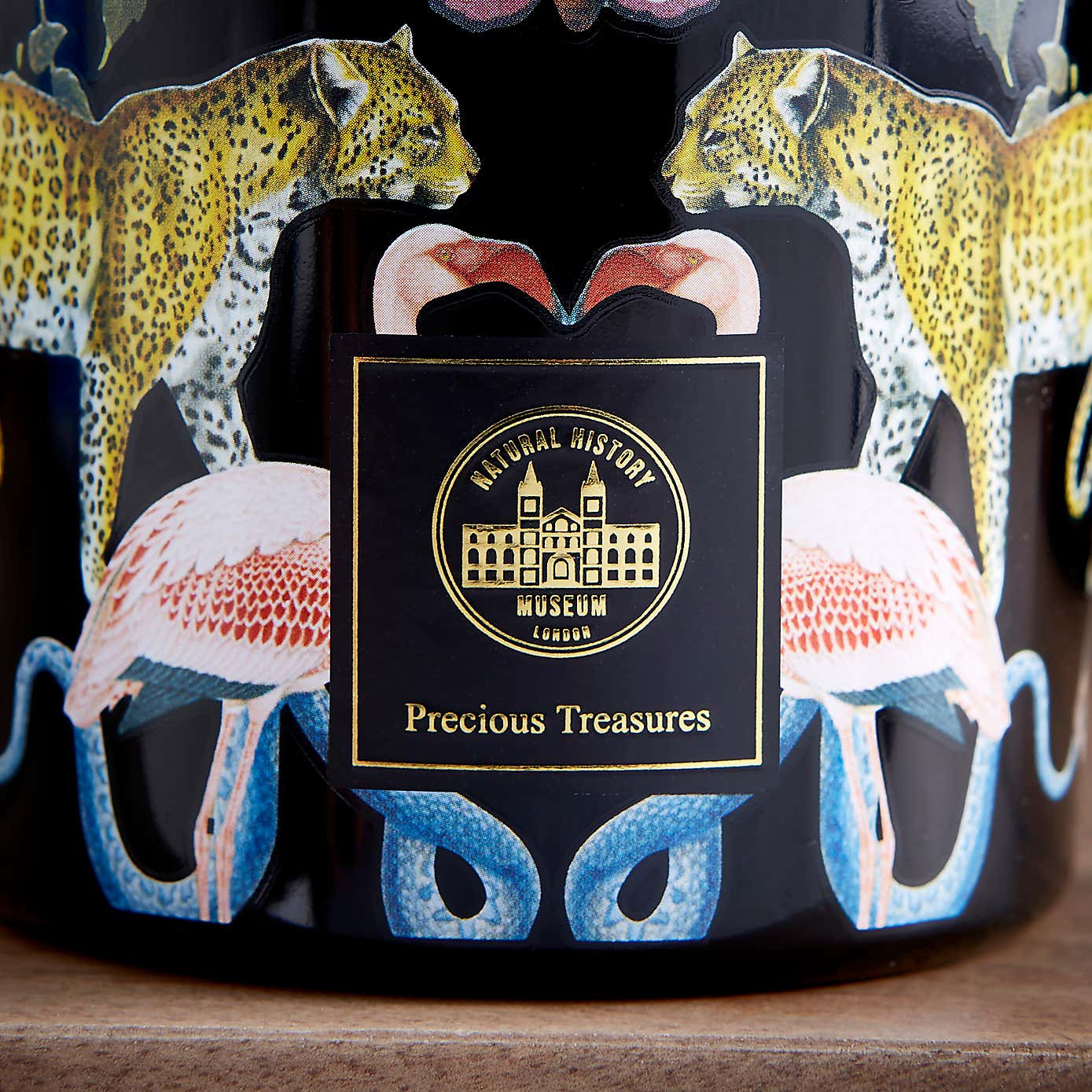 Precious Treasures Cheetah Candle