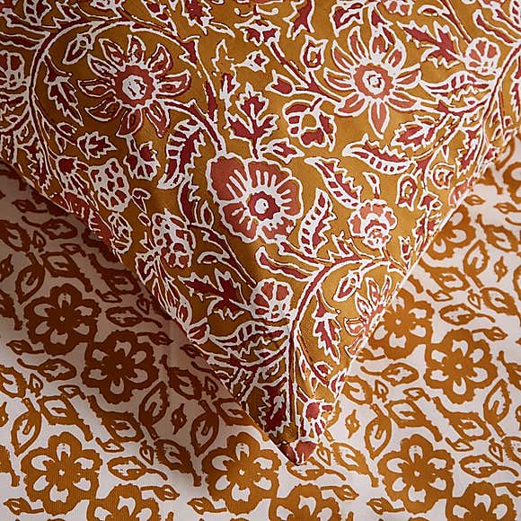 Ziara 100% Cotton Duvet Cover and Pillowcase Set