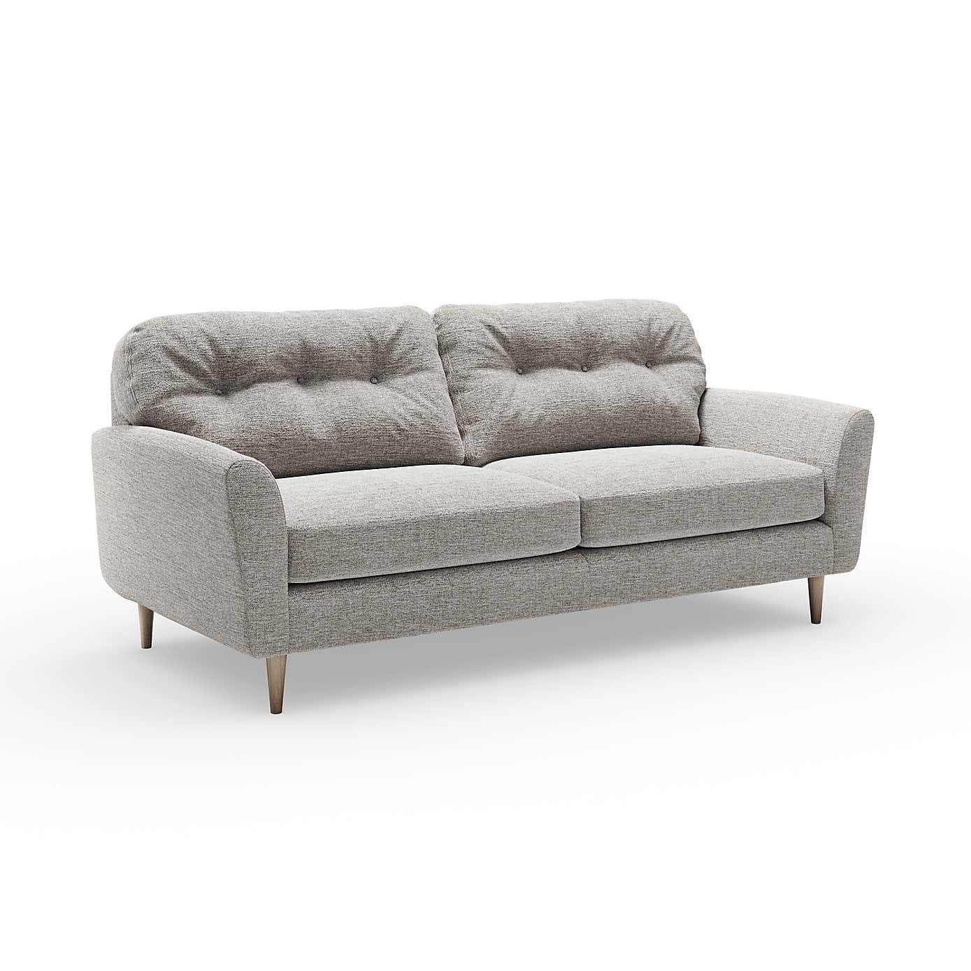 Sven Tonal Weave 4 Seater Sofa