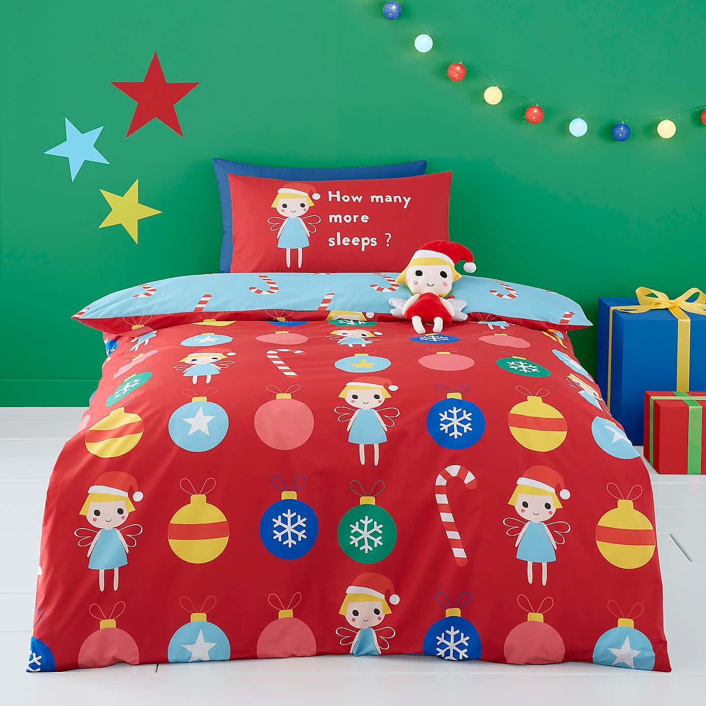 Cosatto Christmas Fairy Duvet Cover & Pillowcase Set