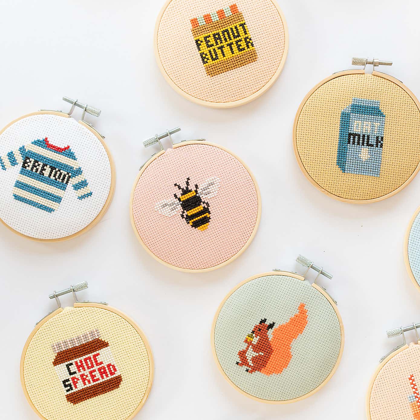 Cotton Clara Bee Cross Stitch Kit