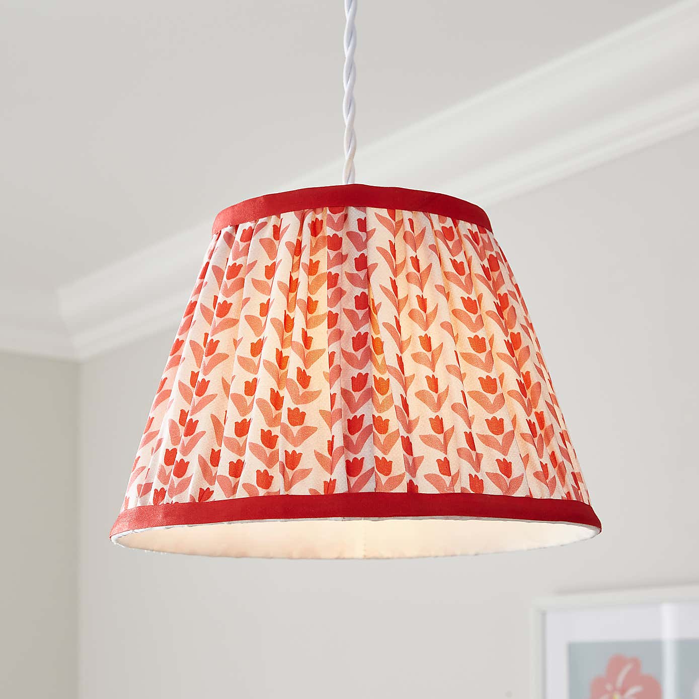 Pride & Joy Red Candle Lamp Shade