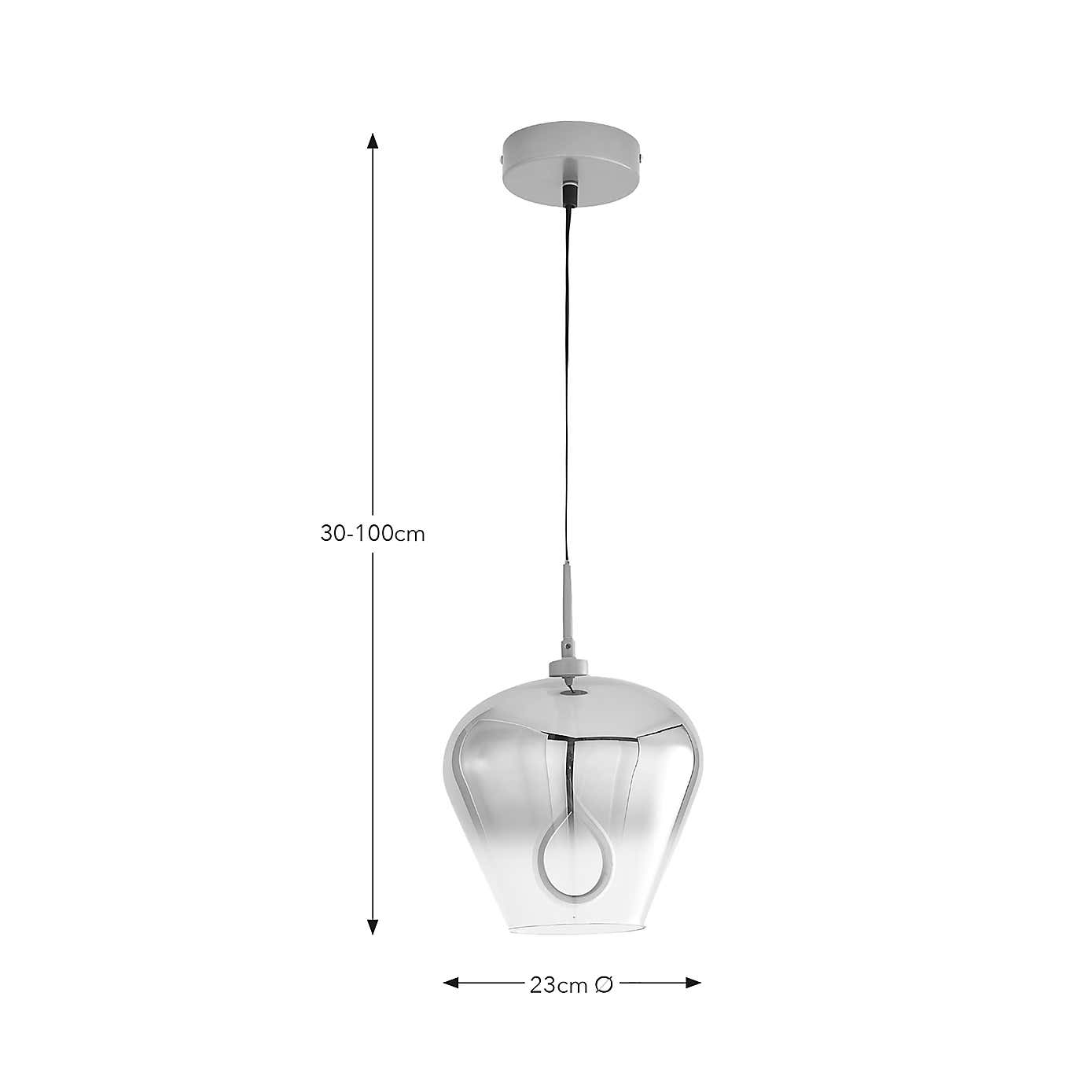Aurora Adjustable LED Pendant Light