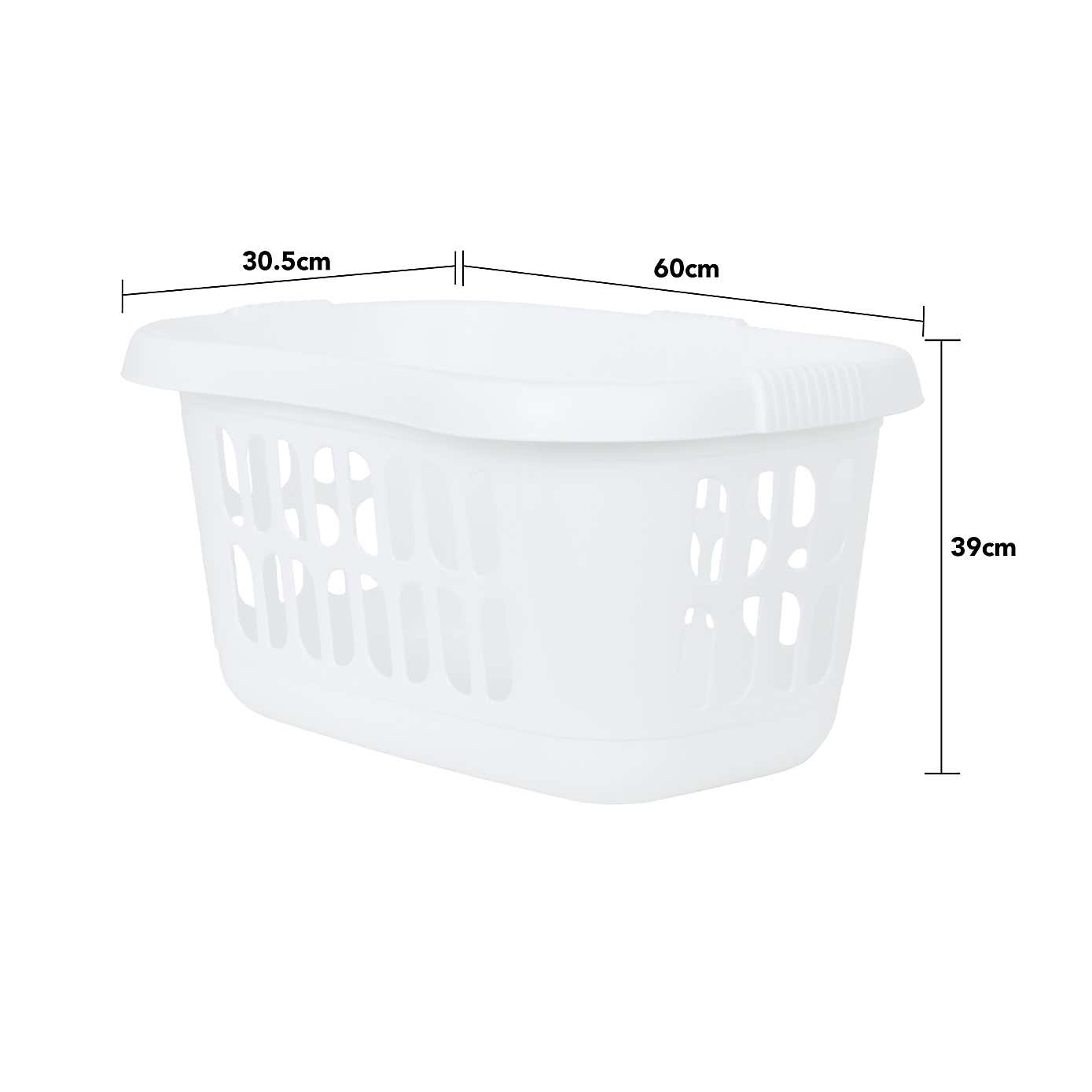 Wham Casa Set of 2 Plastic Hipster Laundry Baskets