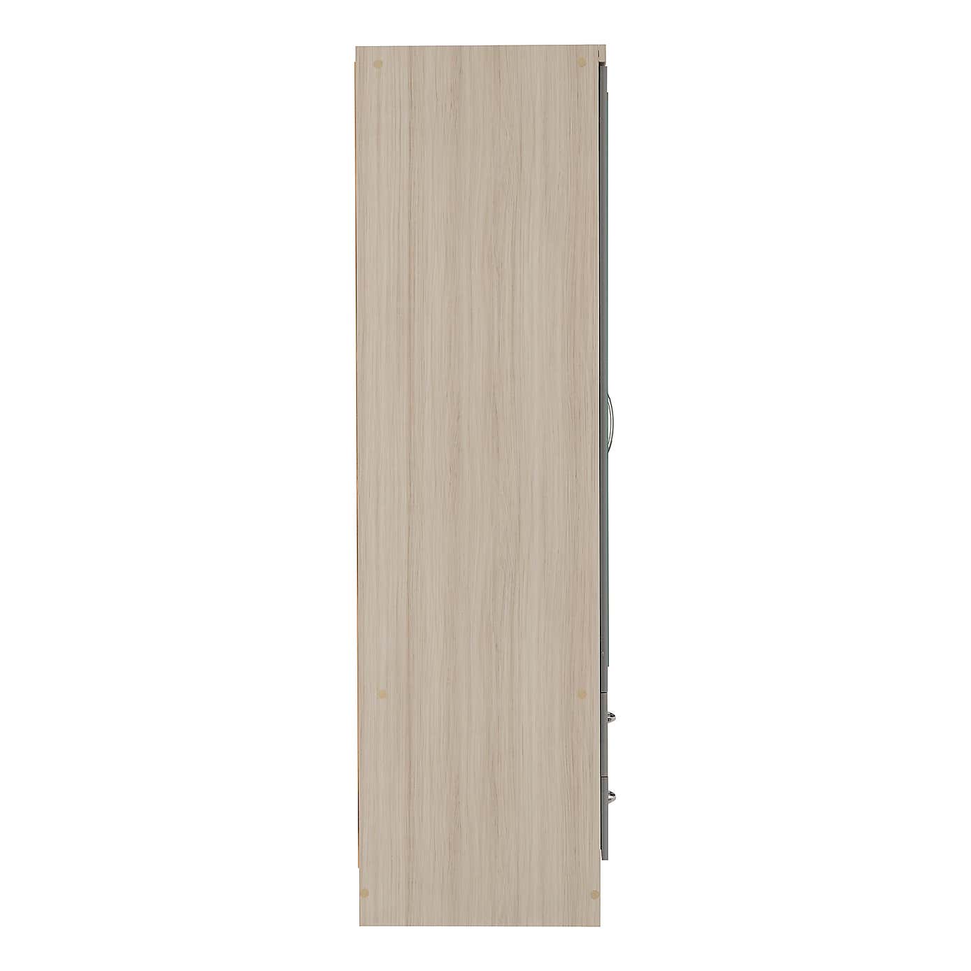 Nevada White Triple Drawer Wardrobe