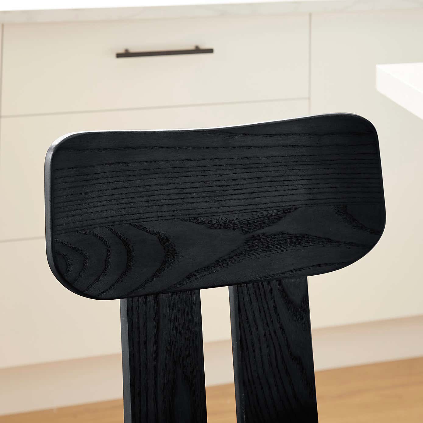 Cairo Stained Ash Counter Height Bar Stool