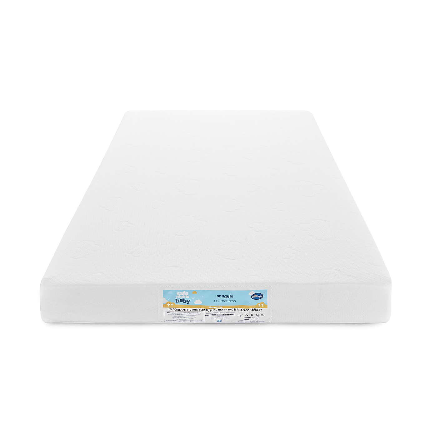 Safe Nights Snuggle Breathable Cot Mattress
