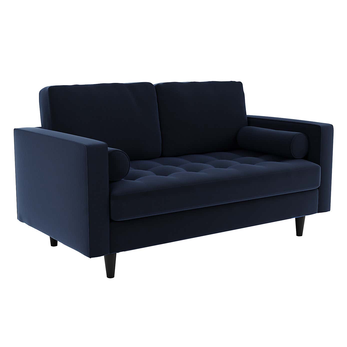 Zoe Velvet 2 Seater Sofa