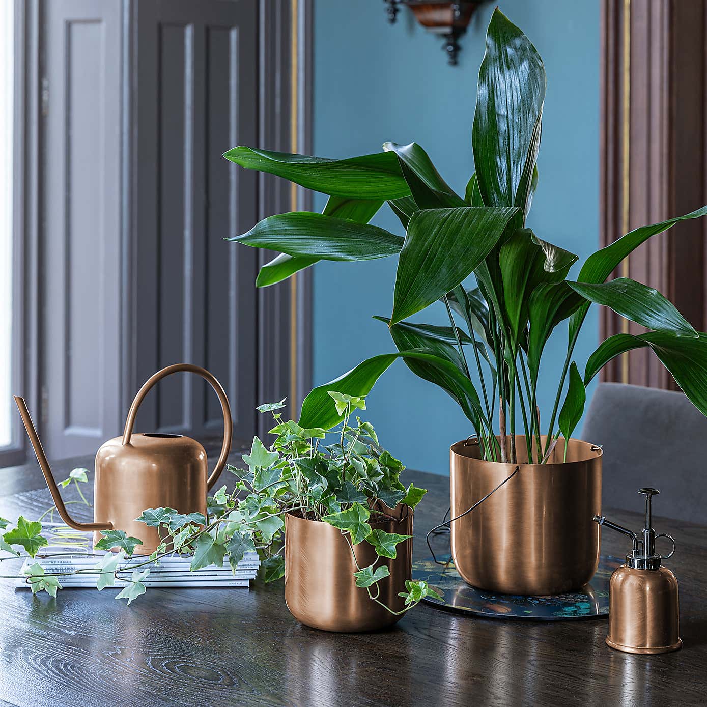 Kew Matt Copper Plant Mister 14cm