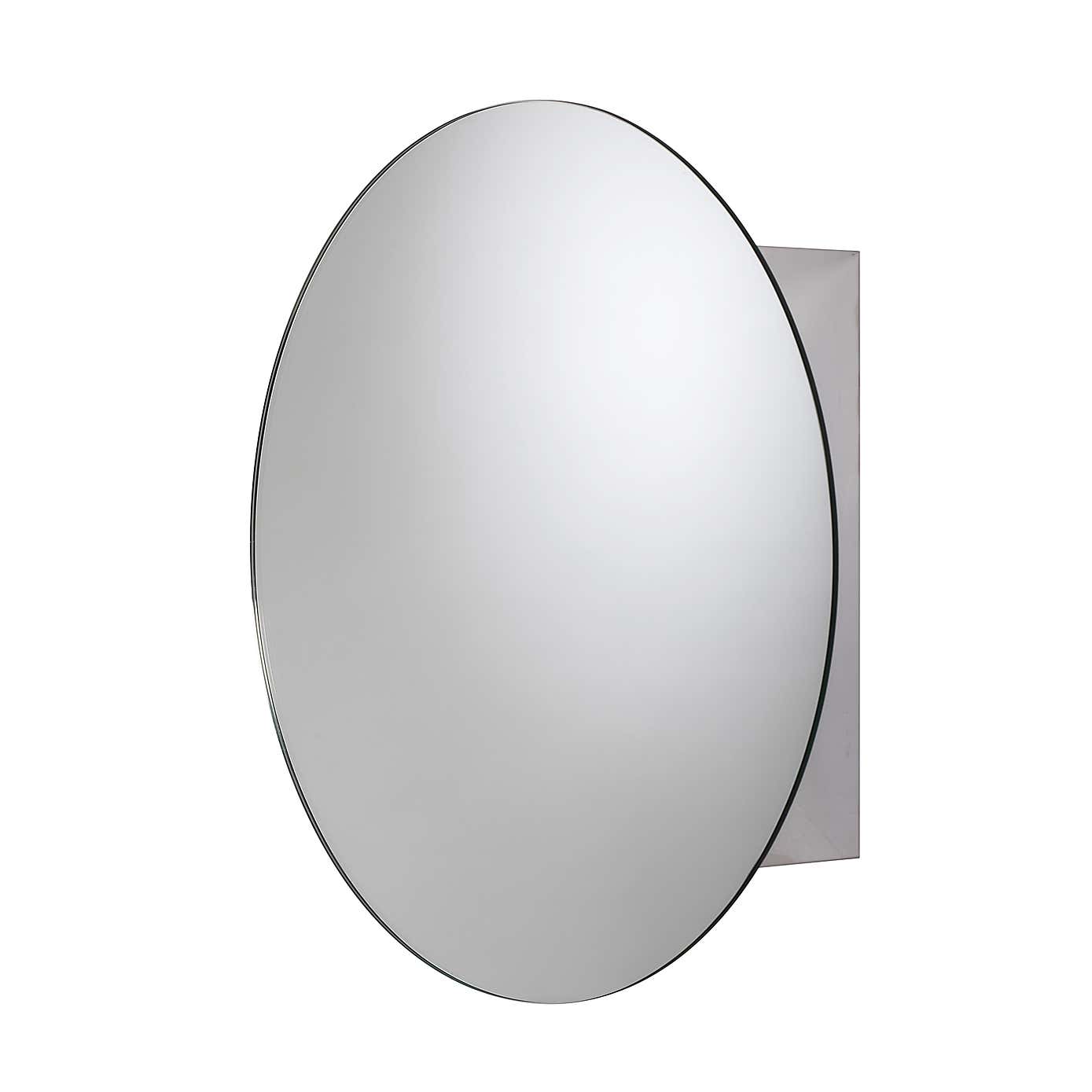 Severn Circular Mirror Door Cabinet