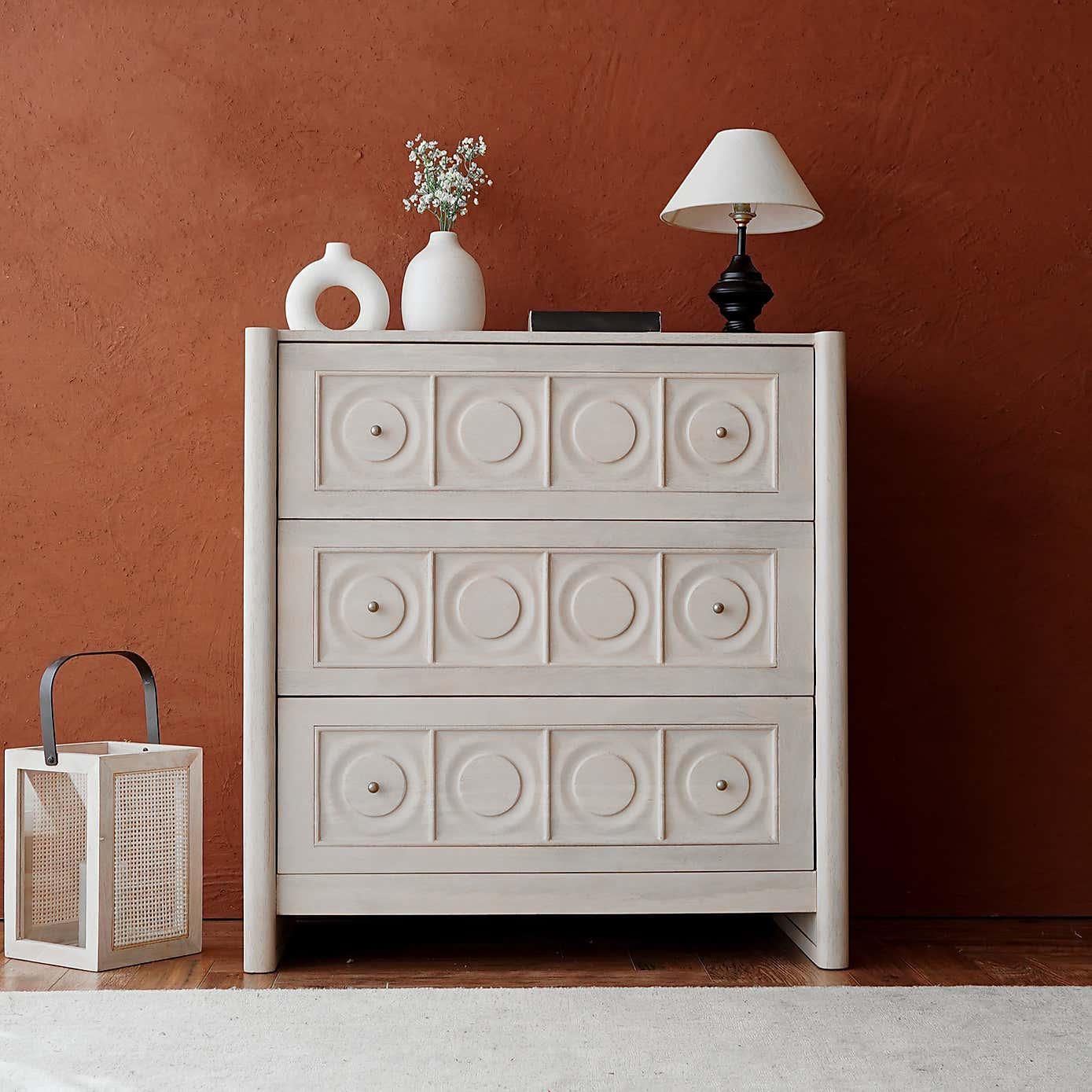 Theodore 3 Drawer Chest