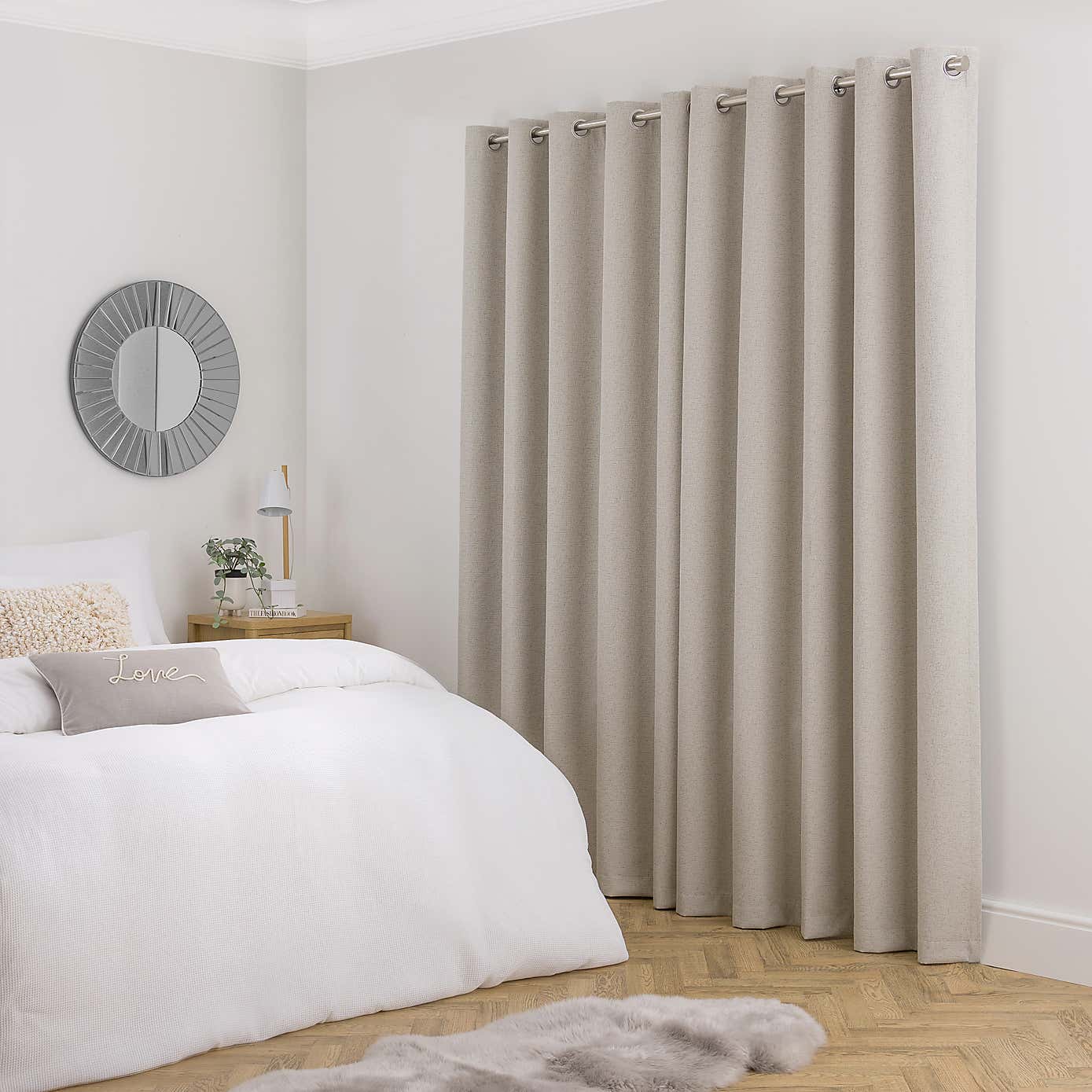 Crayton Blackout Eyelet Curtains