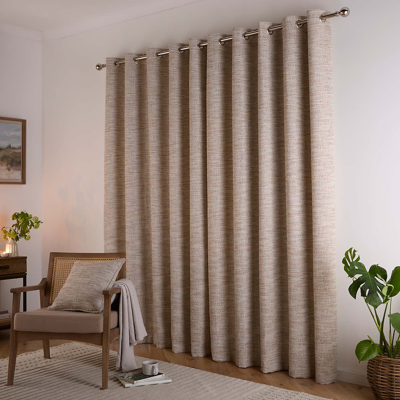 Churchgate Stathern Eyelet Curtains