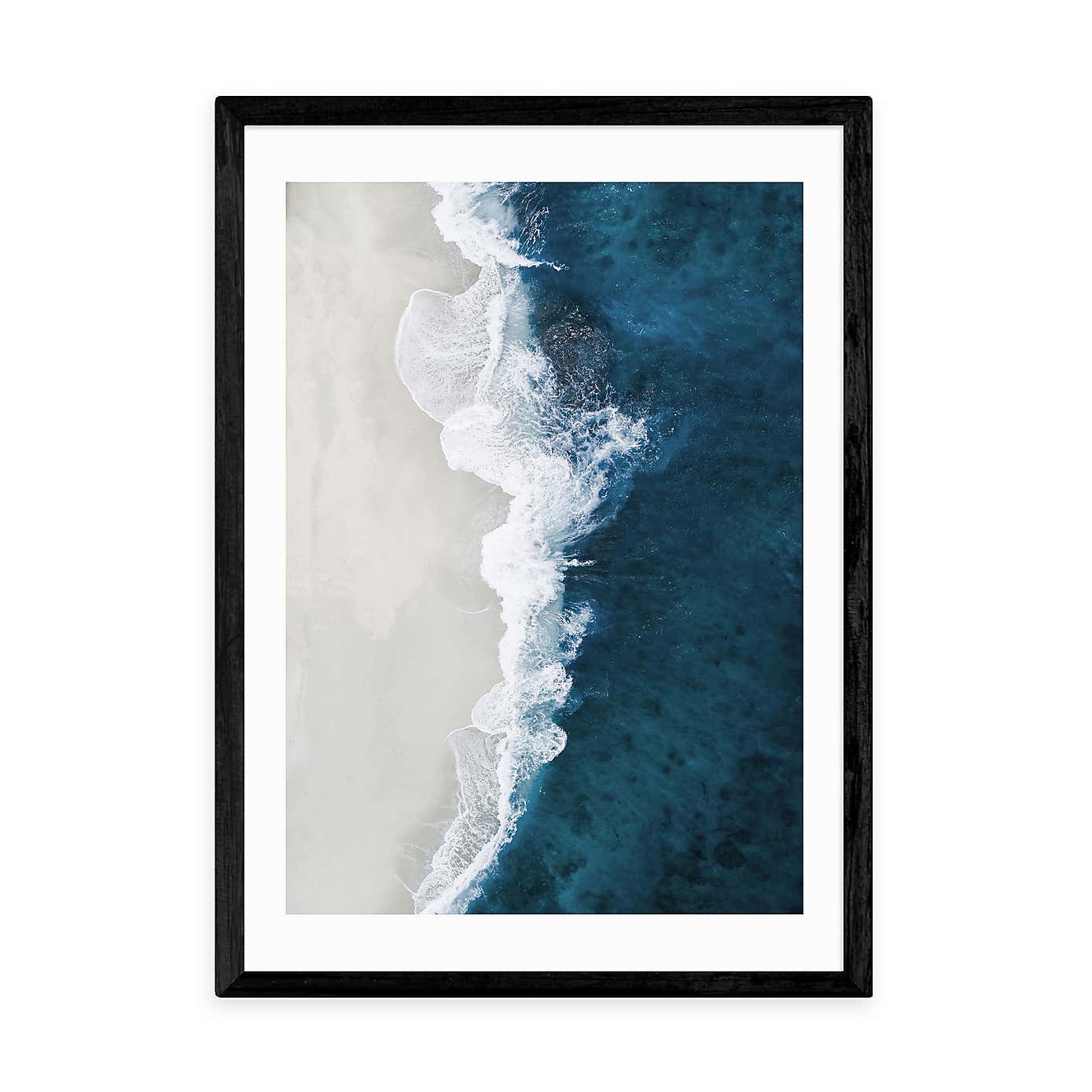 East End Prints Ocean Aerial Print