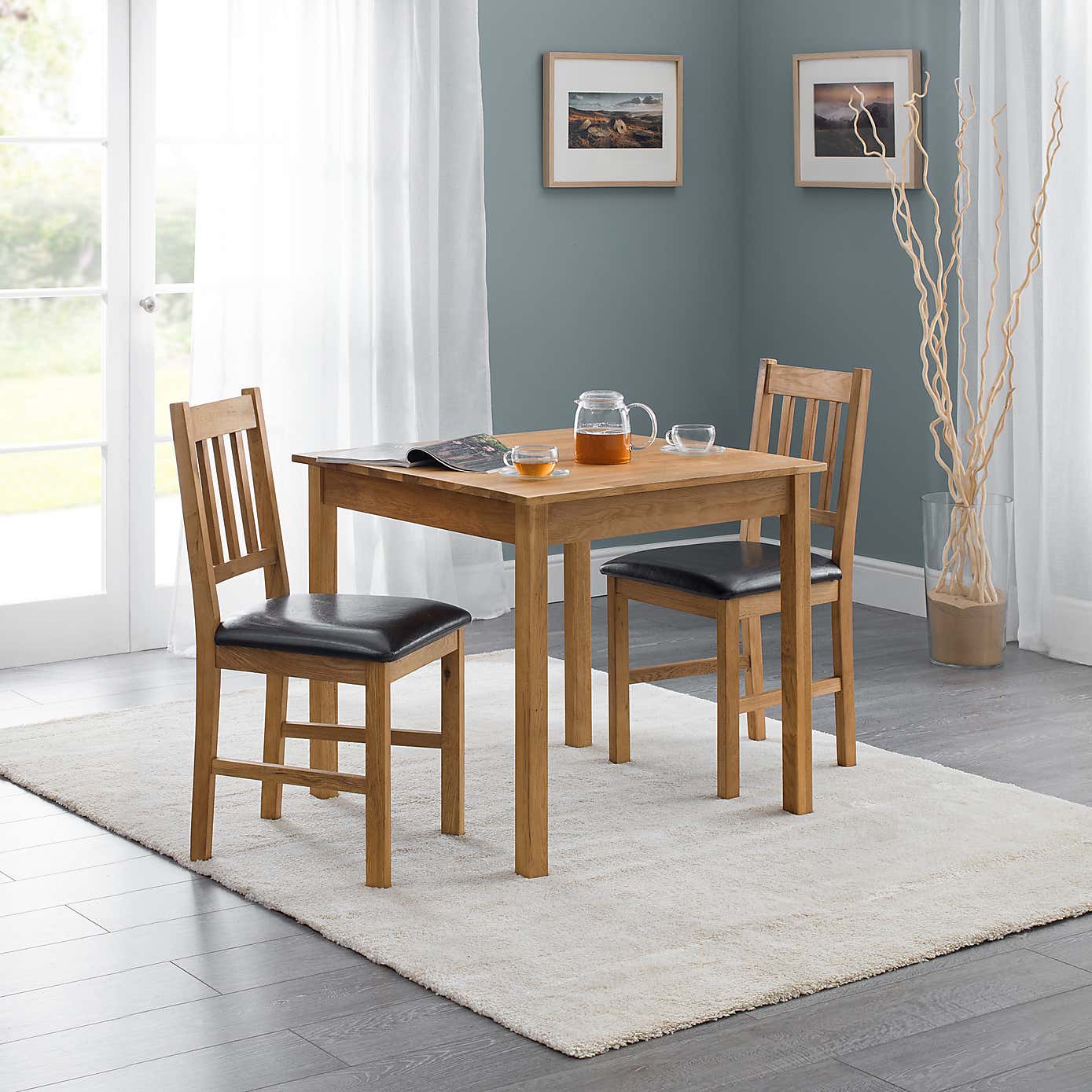 Coxmoor Oak Square Dining Table